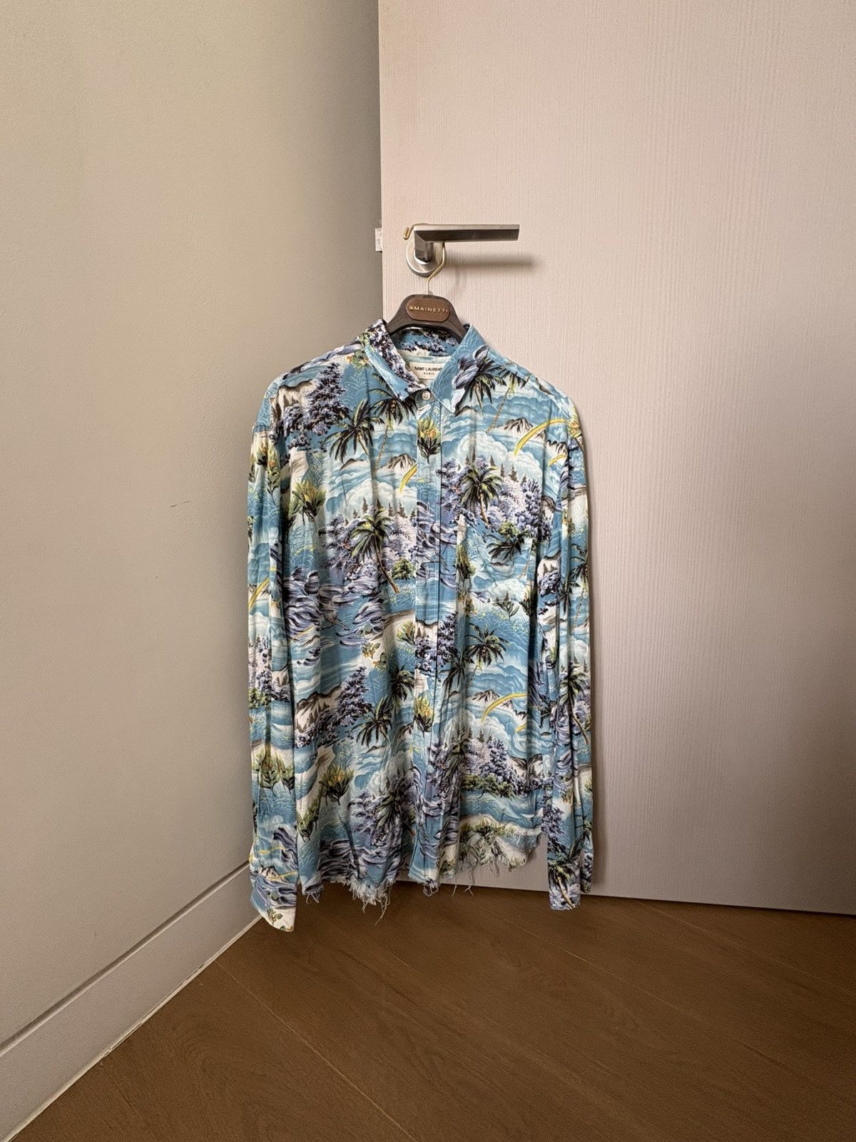 Yves Saint Laurent Yves saint laurent 16S/S Hawaiian shirt Size US M / EU 48-50 / 2 - 1 Thumbnail