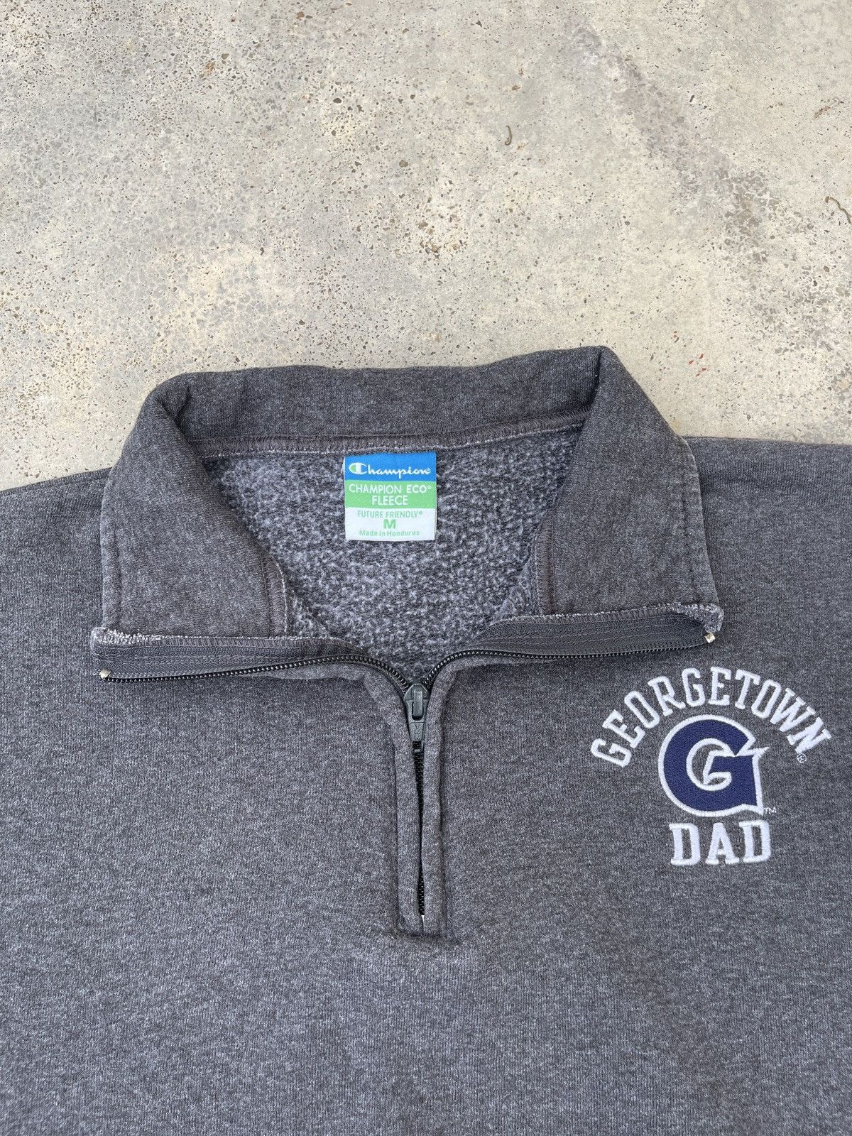 Champion Champion Georgetown College Half Zipper Sweater Size US L / EU 52-54 / 3 - 6 Thumbnail