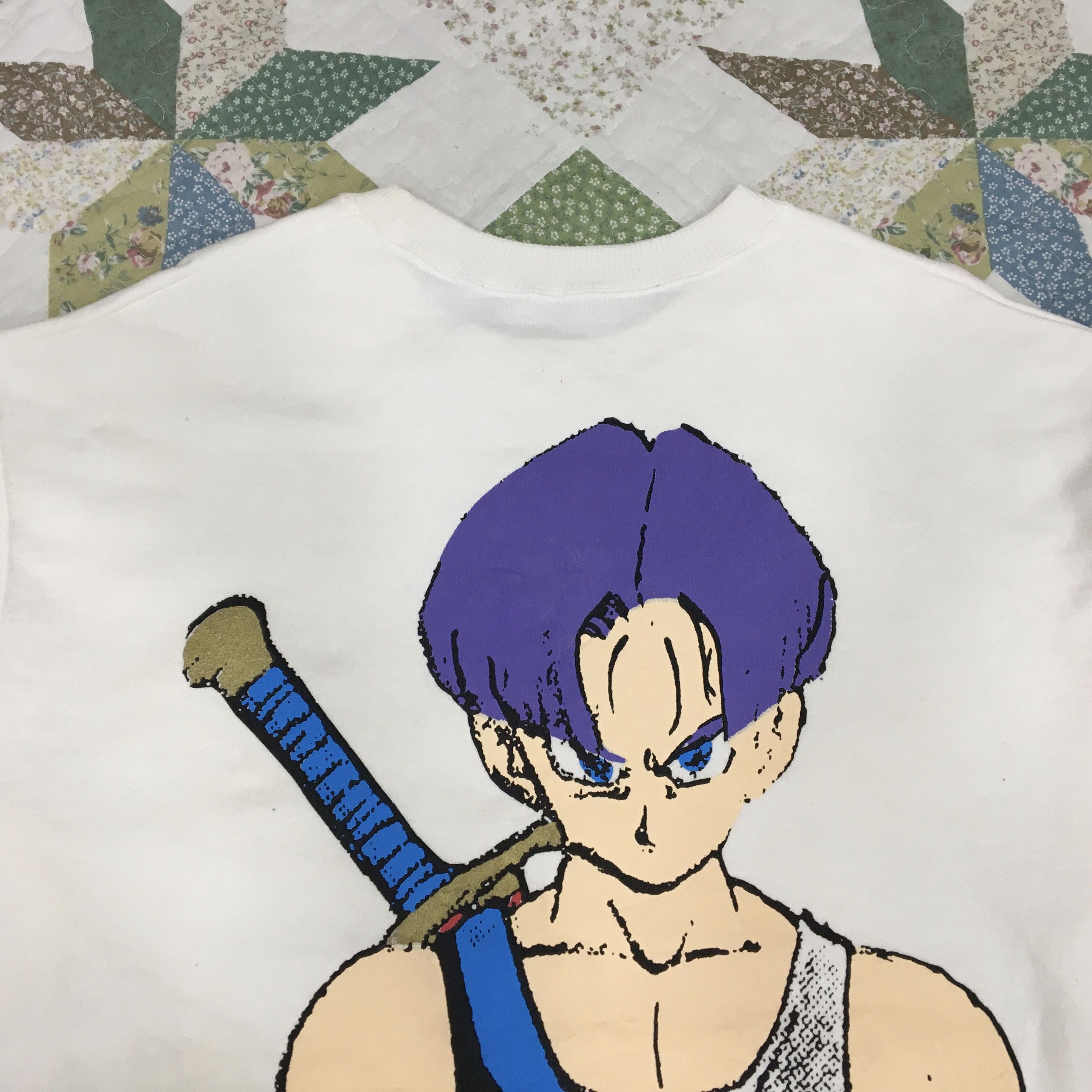 Anime × Cartoon Network × Japanese Brand Vintage Dragon Ball Trunks Character Sweatshirts Size US M / EU 48-50 / 2 - 5 Thumbnail