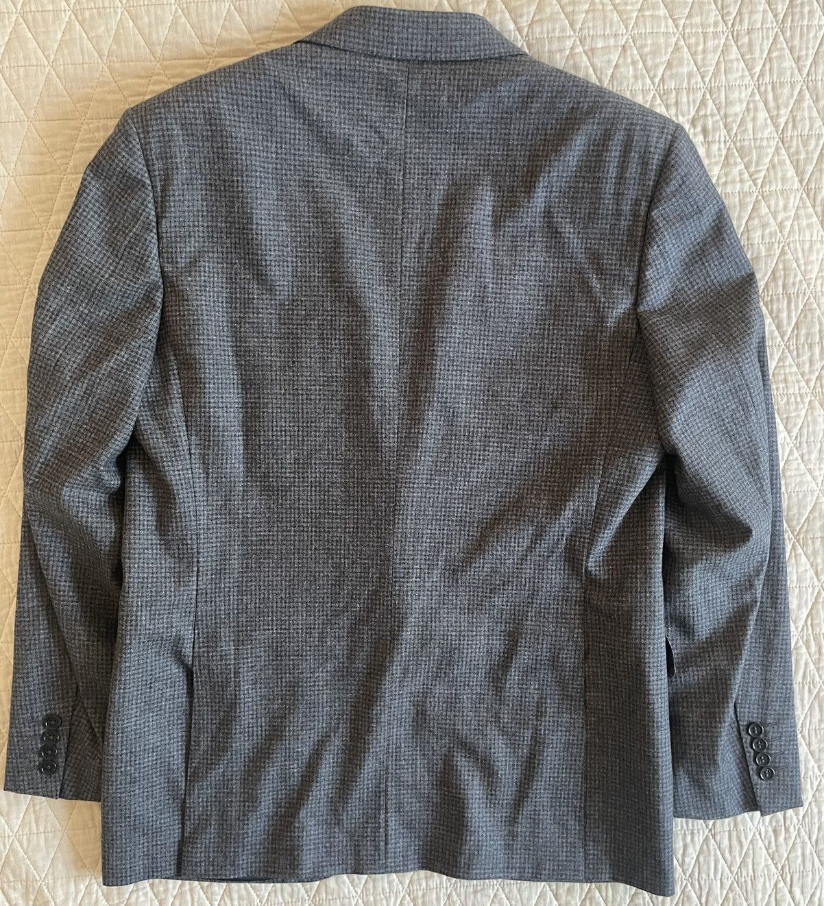 Canali Crosshatch Check Jacket Size 40R - 10 Thumbnail