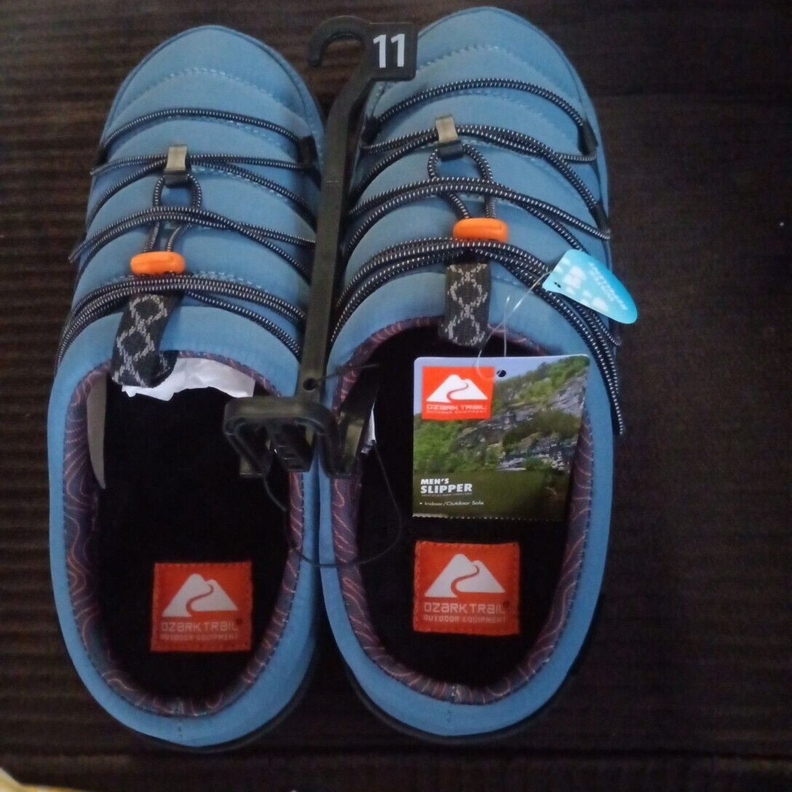 Other Ozark Trail Men's Size 11 Camp Scuff Slippers Blue Size US 11 / EU 44 - 1 Thumbnail