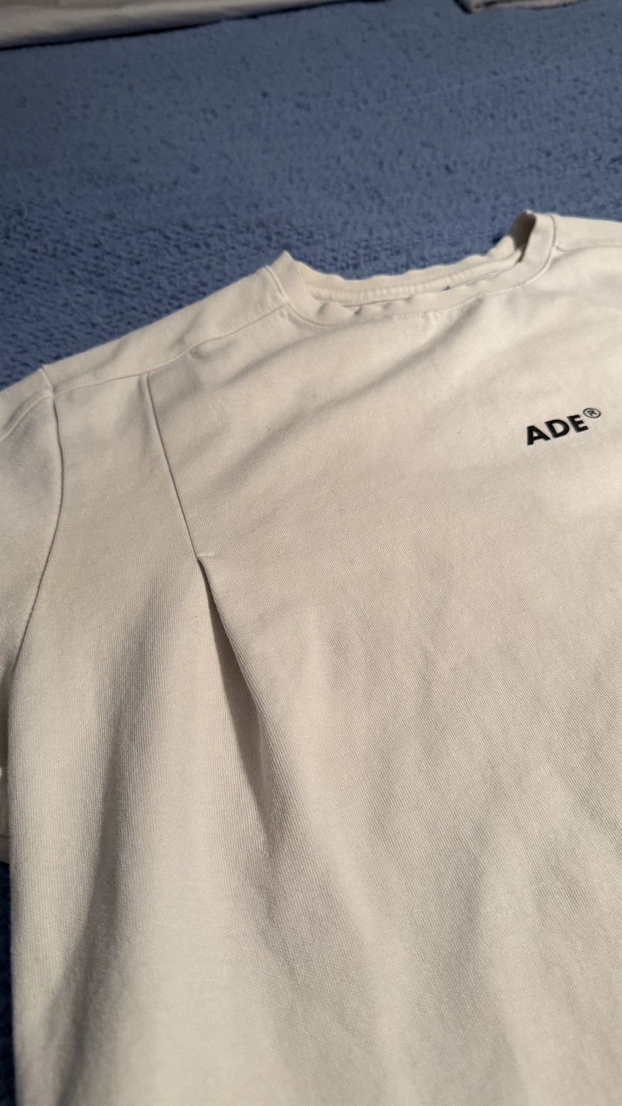 Ader Error ADE® Casual Light Colored T-Shirt Size US L / EU 52-54 / 3 - 3 Thumbnail