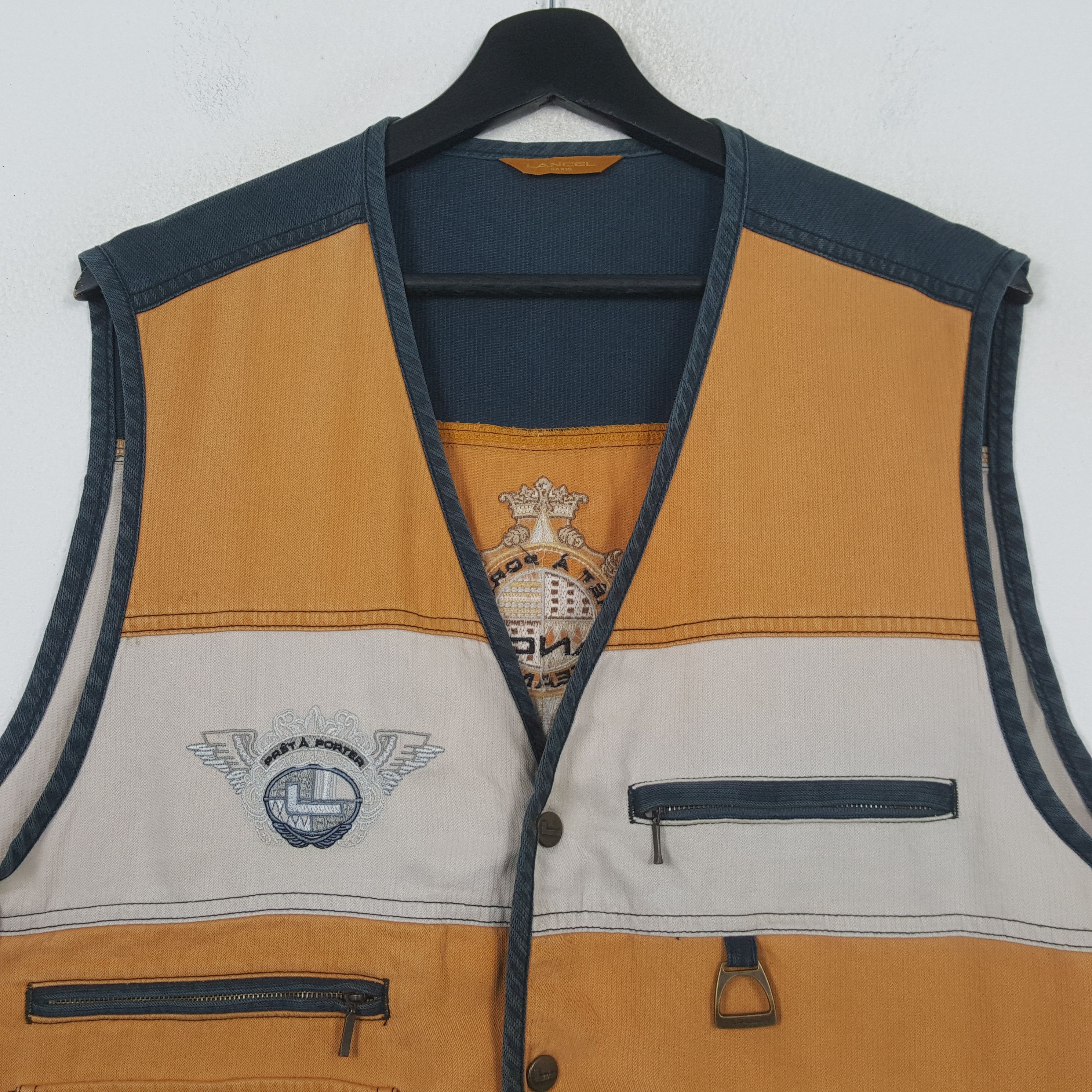 Lancel Lancel Pret A Porter Nice Design Vest RR23 Size US M / EU 48-50 / 2 - 4 Thumbnail