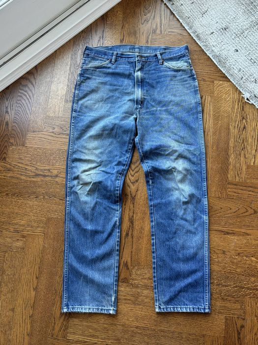 36x32 80s Blue Denim Pants