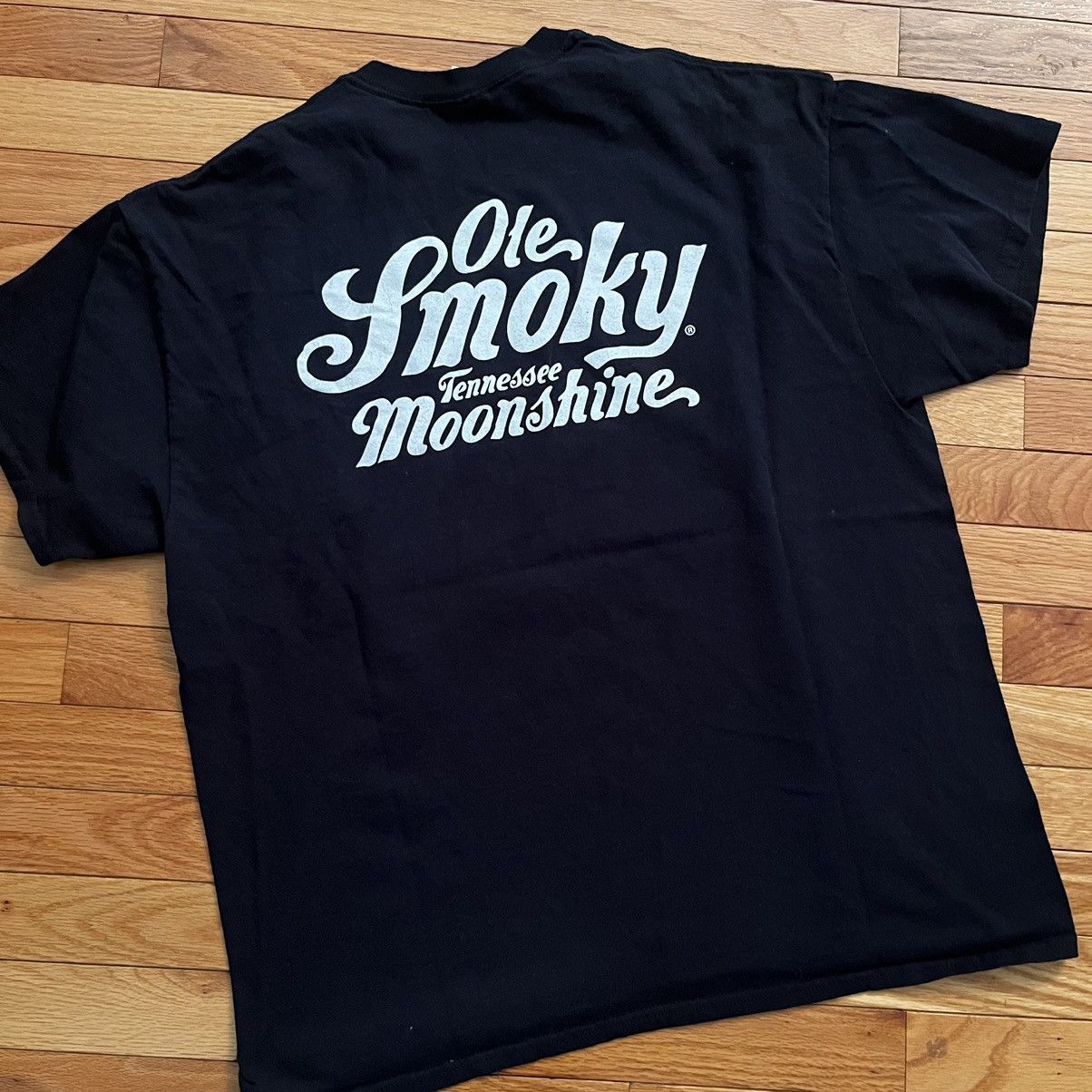 Vintage VTG Shine Moonshine Promo Tee Size US XL / EU 56 / 4 - 4 Thumbnail