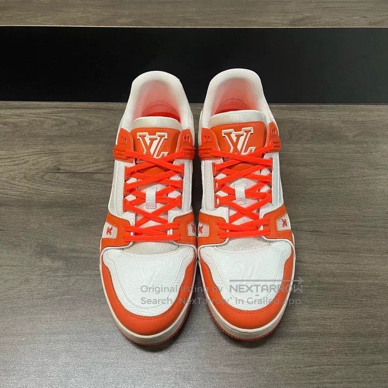 Louis Vuitton Louis Vuitton White orange shoes Size US 9 / EU 42 - 2 Thumbnail