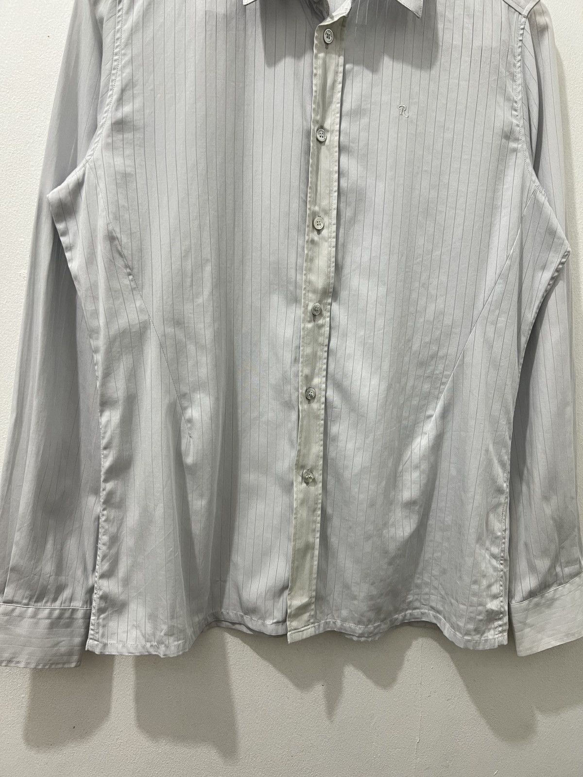 Raf Simons Raf Simons - S/S08 - Logo Button Up Long Sleeve Size US M / EU 48-50 / 2 - 7 Thumbnail