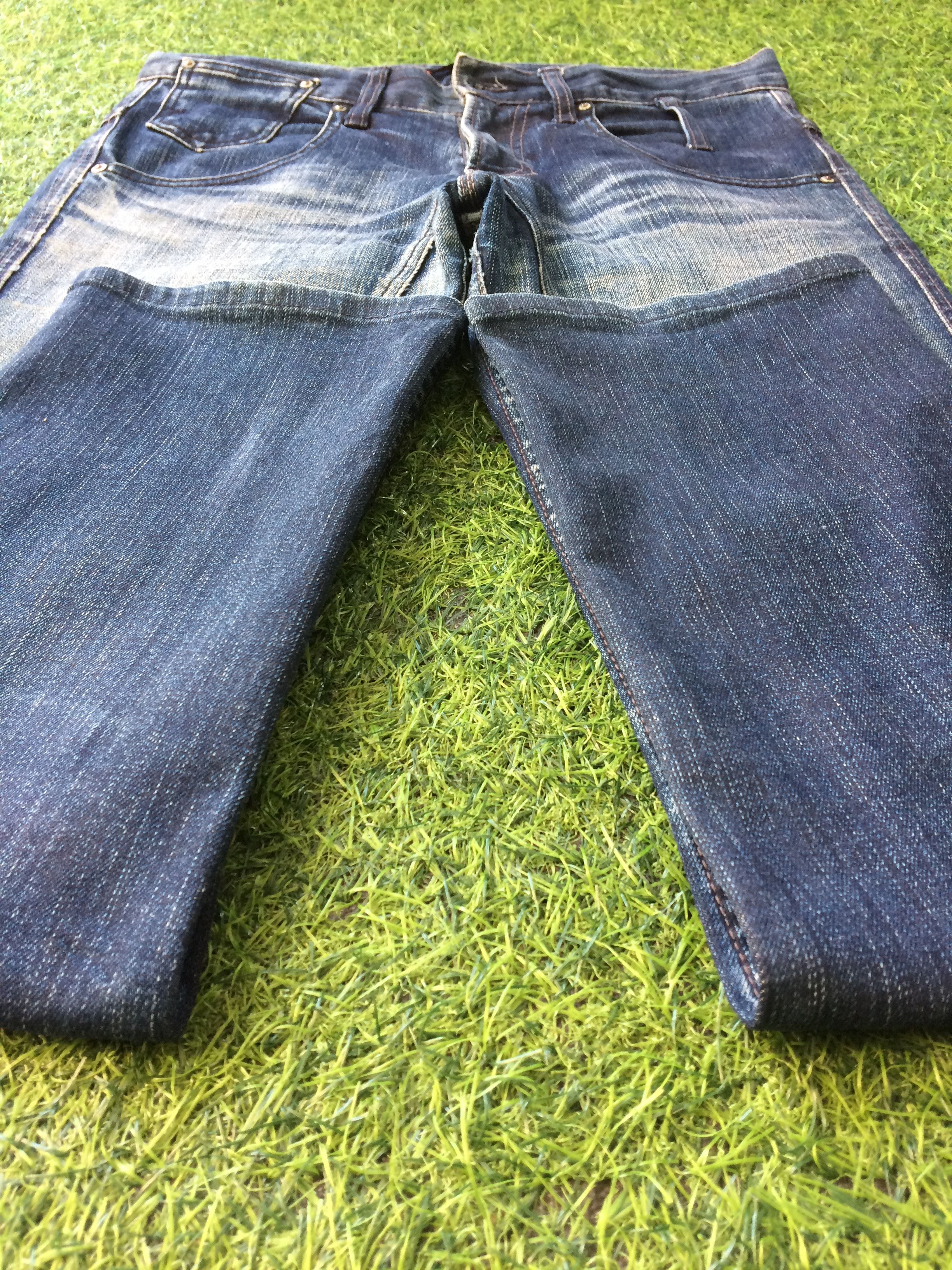 Japanese Brand Blue Way Made In Nippon Jeans #D-525 Size US 28 / EU 44 - 5 Thumbnail