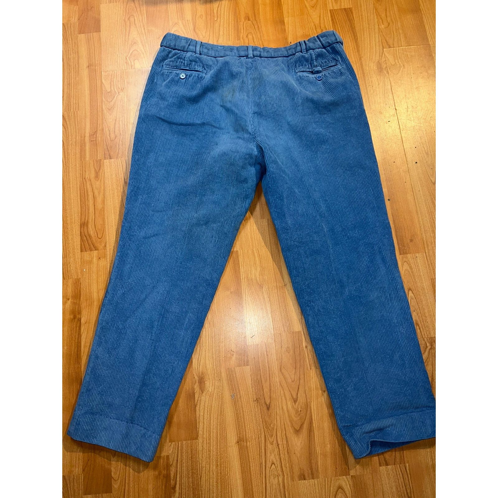 Vintage Vintage Peter Christian Corduroy Pants Bottoms Blue County Size US 40 / EU 56 - 7 Thumbnail