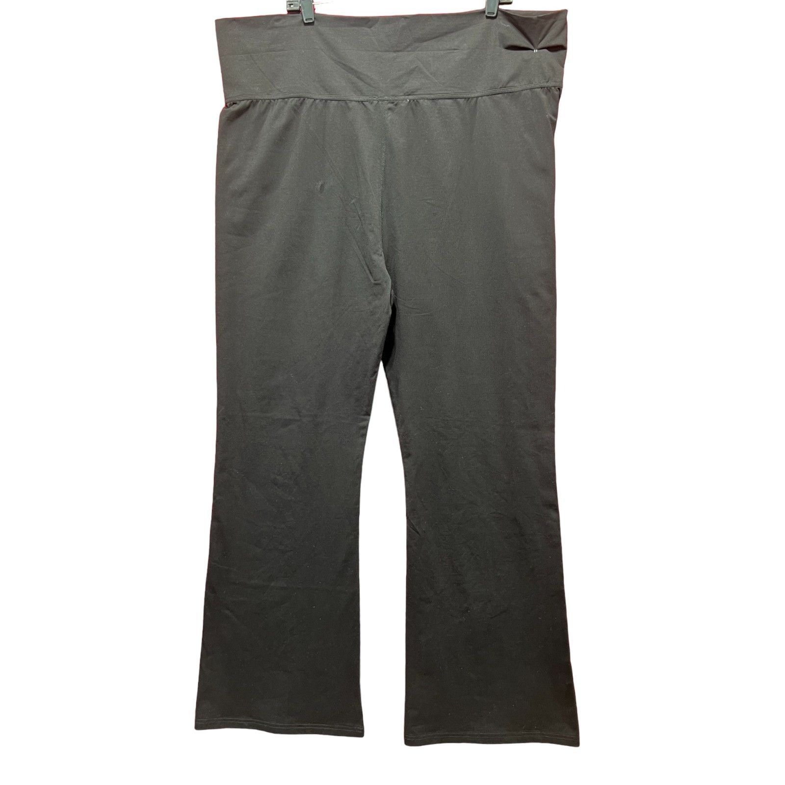 Other Rue + - Women's Stretch Flare Leg Pants - Black - 4X Size 42" / US 20 - 2 Thumbnail