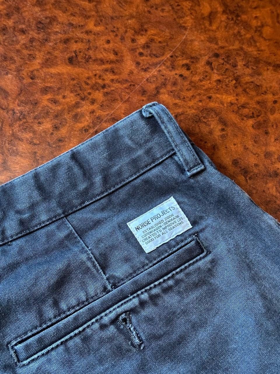 Norse Projects Aros Heavy Chino Navy pants jeans joggers old Size US 30 / EU 46 - 4 Thumbnail