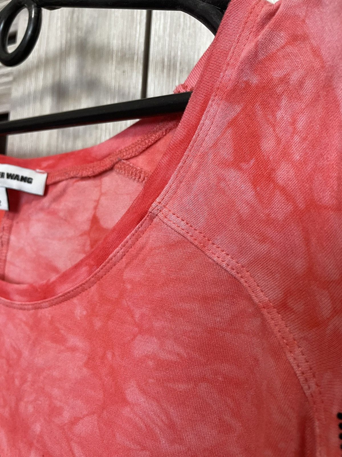 Alexander Wang Alexander Wang Tie Dye Tee Rhinestones T Shirt Big Logo Size XXL / US 16-18 / IT 52-54 - 5 Thumbnail