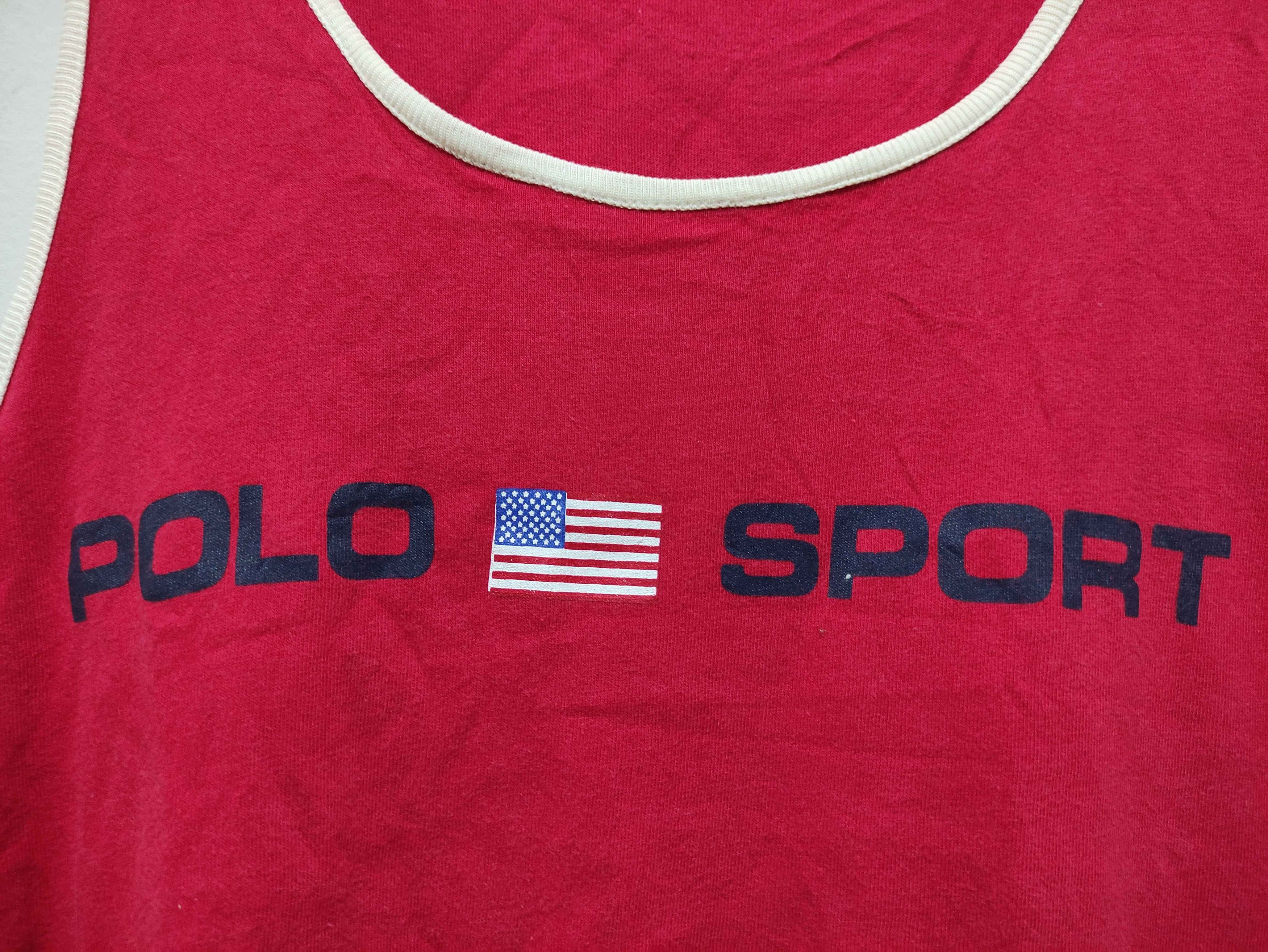 Polo Ralph Lauren Vintage Polo sport tank top Size US M / EU 48-50 / 2 - 2 Thumbnail