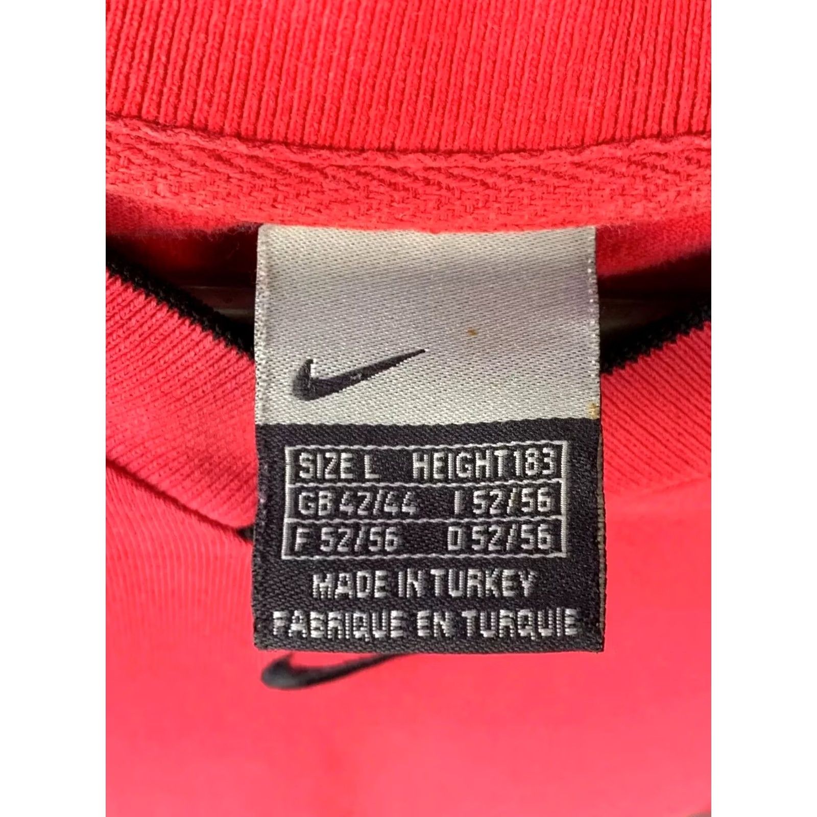 Nike VINTAGE Nike Big Center Swoosh Logo Tee T-Shirt Men’s Size L Shirt Red Nike Logo Mens L Adult T-Shirt Size US L / EU 52-54 / 3 - 7 Thumbnail