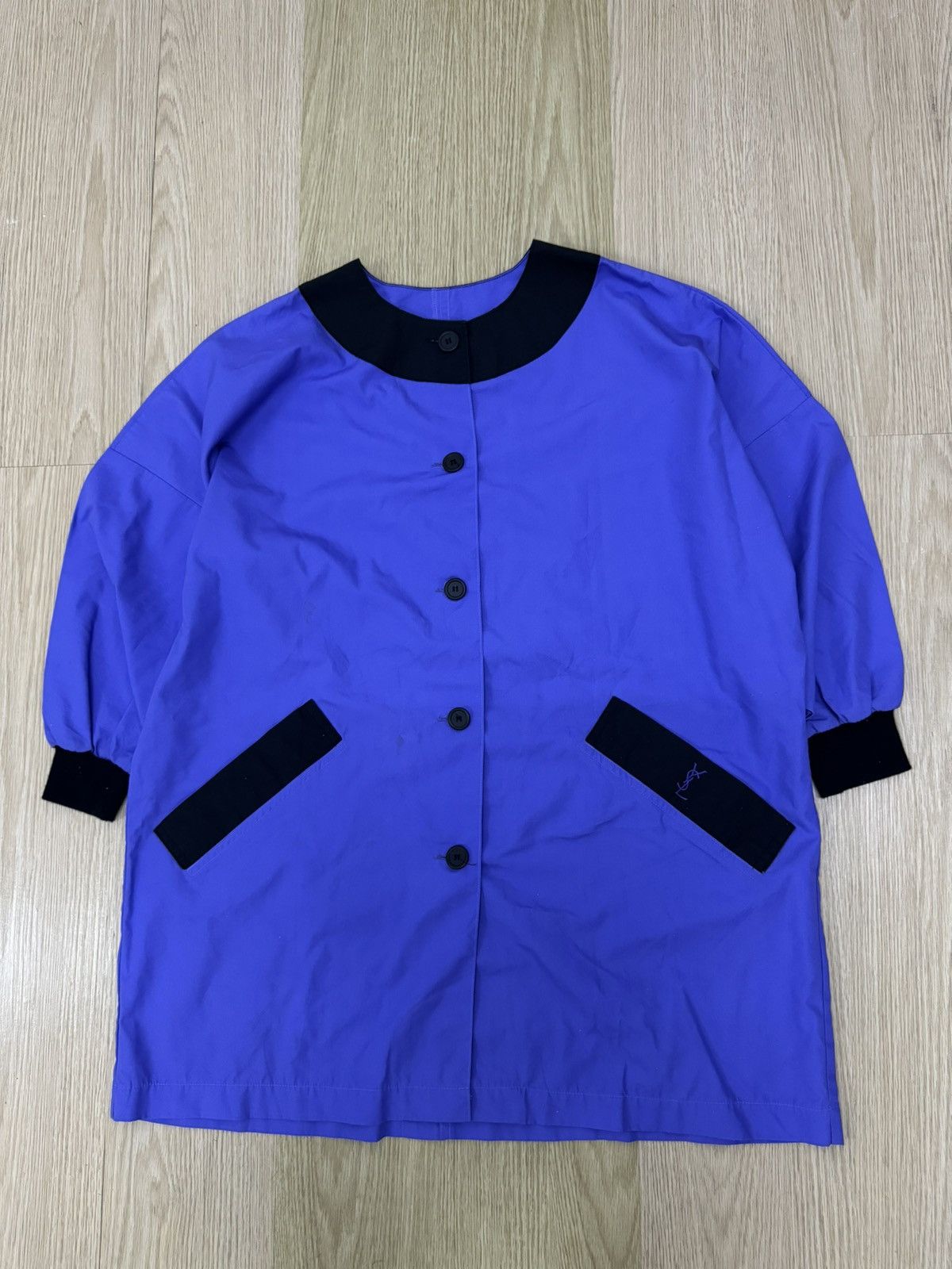 Vintage × Yves Saint Laurent Vintage Yves Saint Laurent Tabliers button up apron Size L / US 10 / IT 46 - 1 Thumbnail