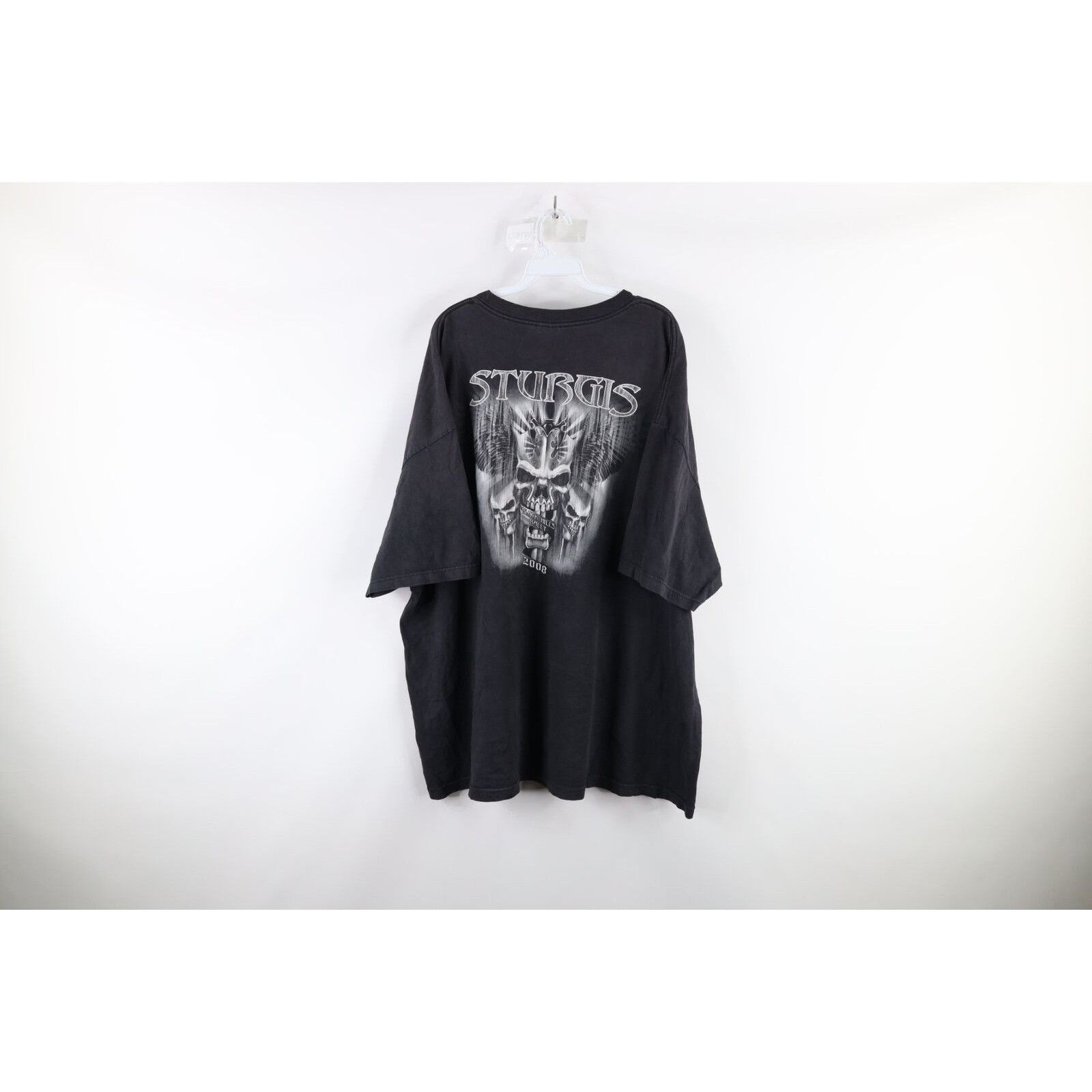Vintage Vintage Sturgis Black Hills Rally Skull T-Shirt 4XL Size US XXL / EU 58 / 5 - 8 Thumbnail