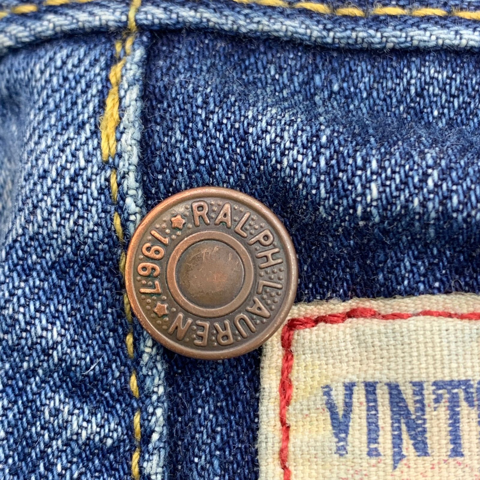 Polo Ralph Lauren × Vintage Polo Ralph Lauren Jeans Vintage Straight Leg Denim Size US 34 / EU 50 - 5 Thumbnail