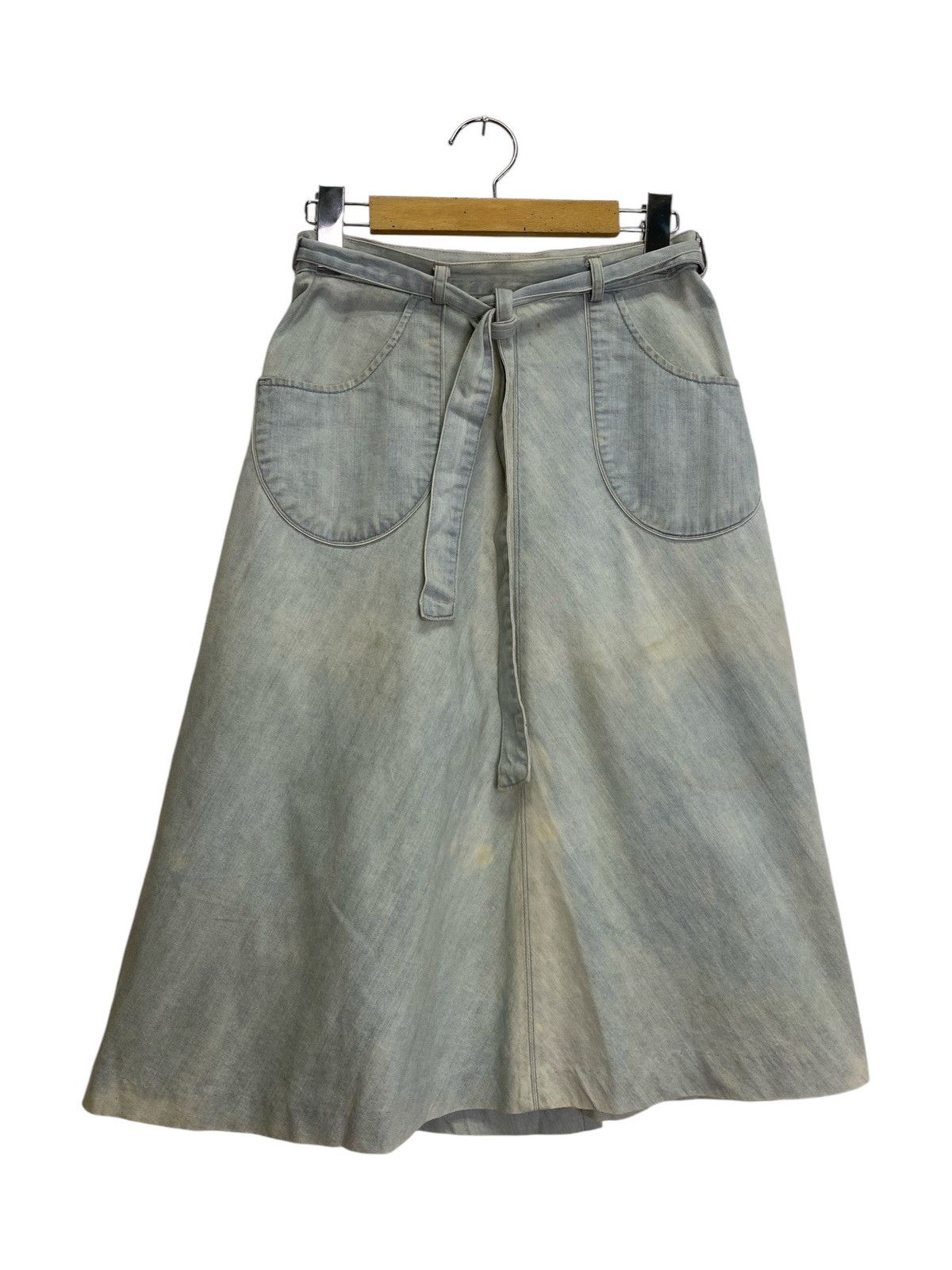 A.P.C. APC midi skirts denim Size 26" / US 2 / IT 38 - 1 Thumbnail