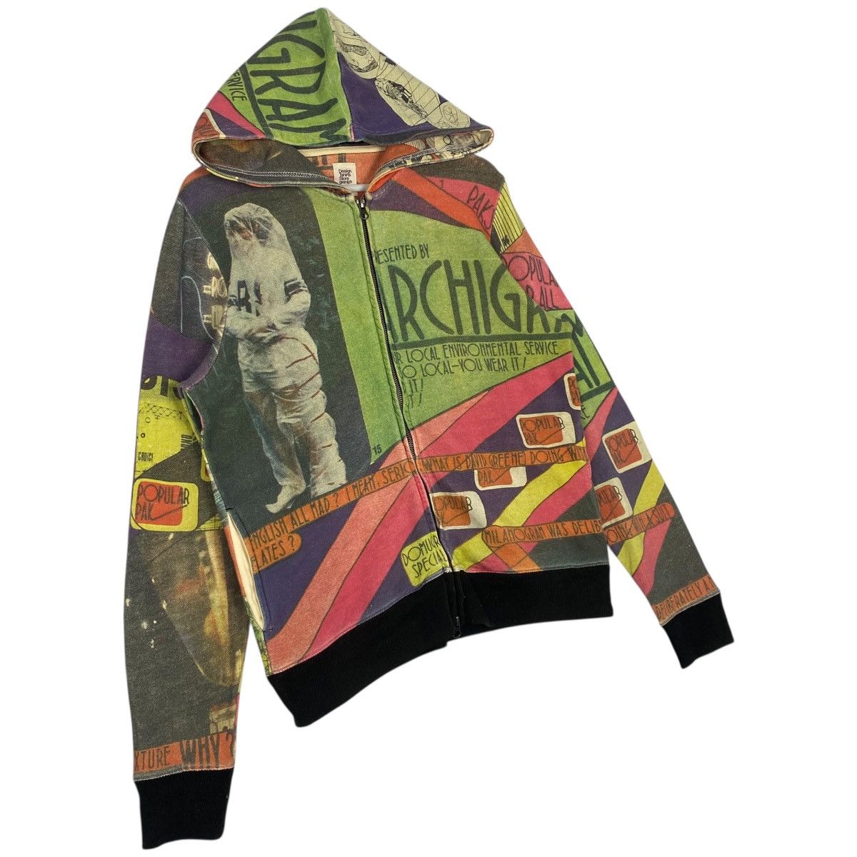 Other Vintage Graniph Japan All Over Print Full Zip Hoodie Sweater Size US M / EU 48-50 / 2 - 3 Thumbnail