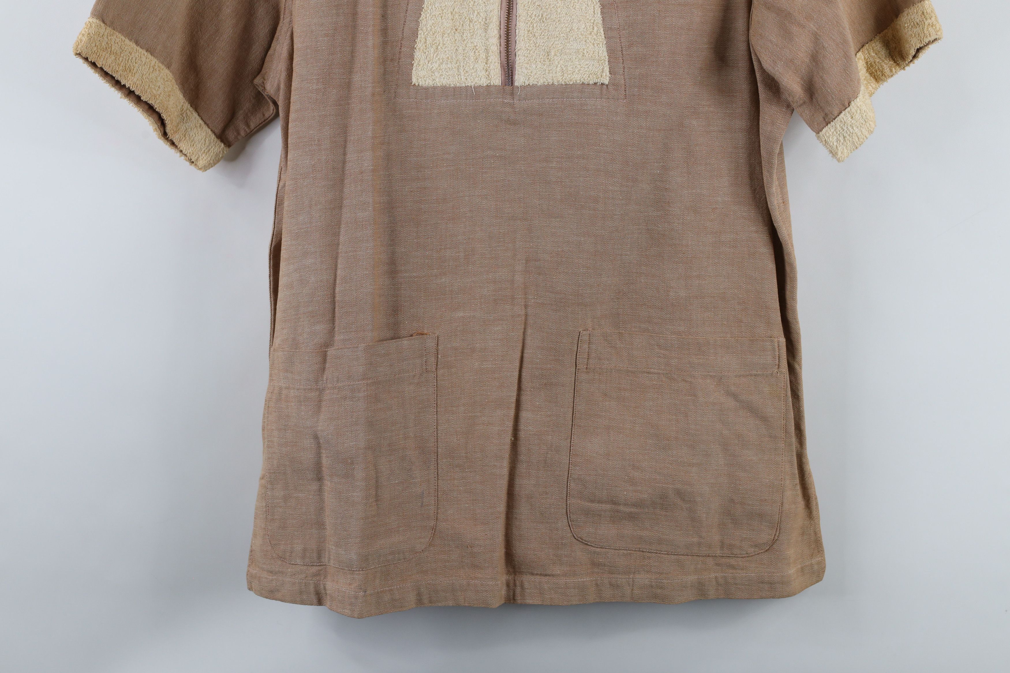 Vintage Vintage 50s 60s McGregor Terry Cloth Chambray Zip Polo USA Size US S / EU 44-46 / 1 - 3 Thumbnail