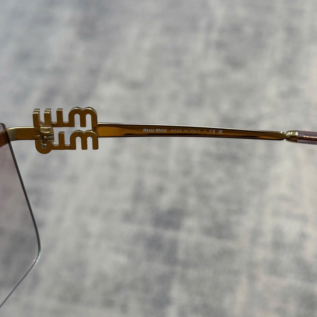 Miu Miu Miu Miu MU 50ZS 5AK80D Sunglasse Size ONE SIZE - 5 Thumbnail