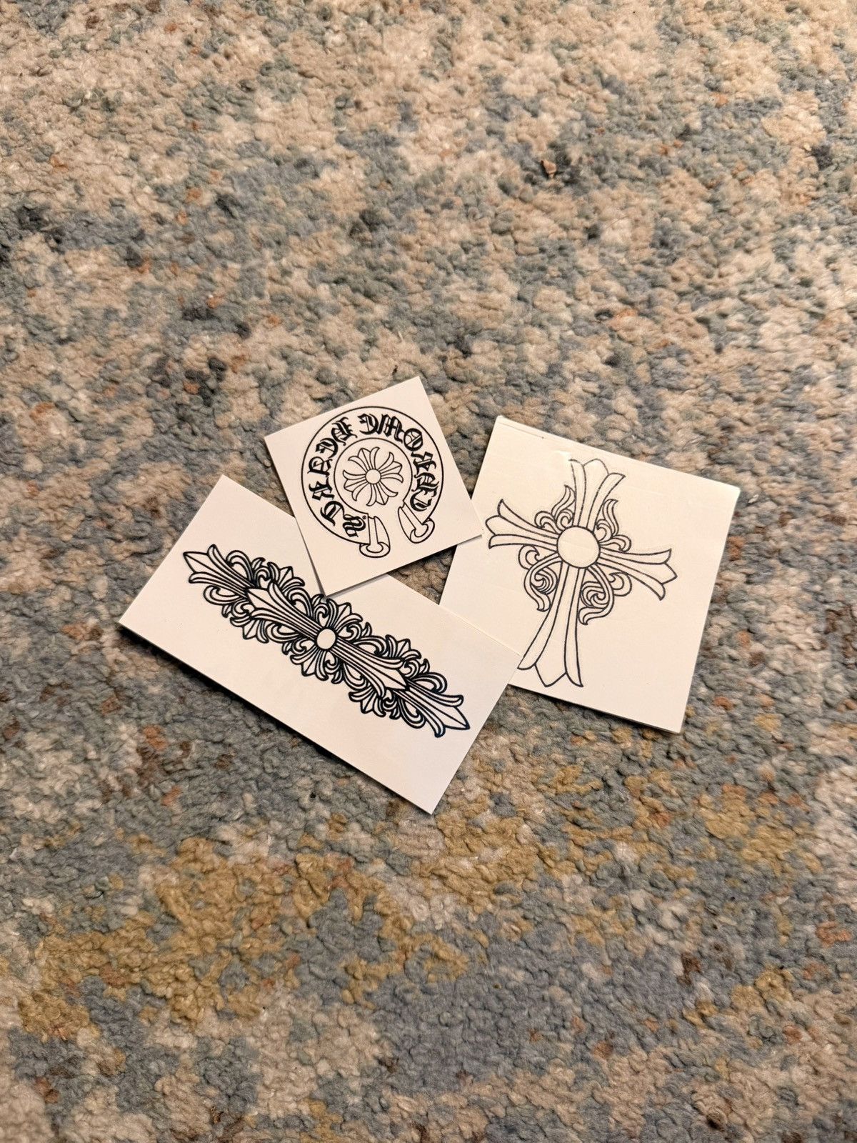 Chrome Hearts Chrome Hearts RARE Temporary Tattoos 1996-1998 Vintage Size ONE SIZE - 2 Thumbnail