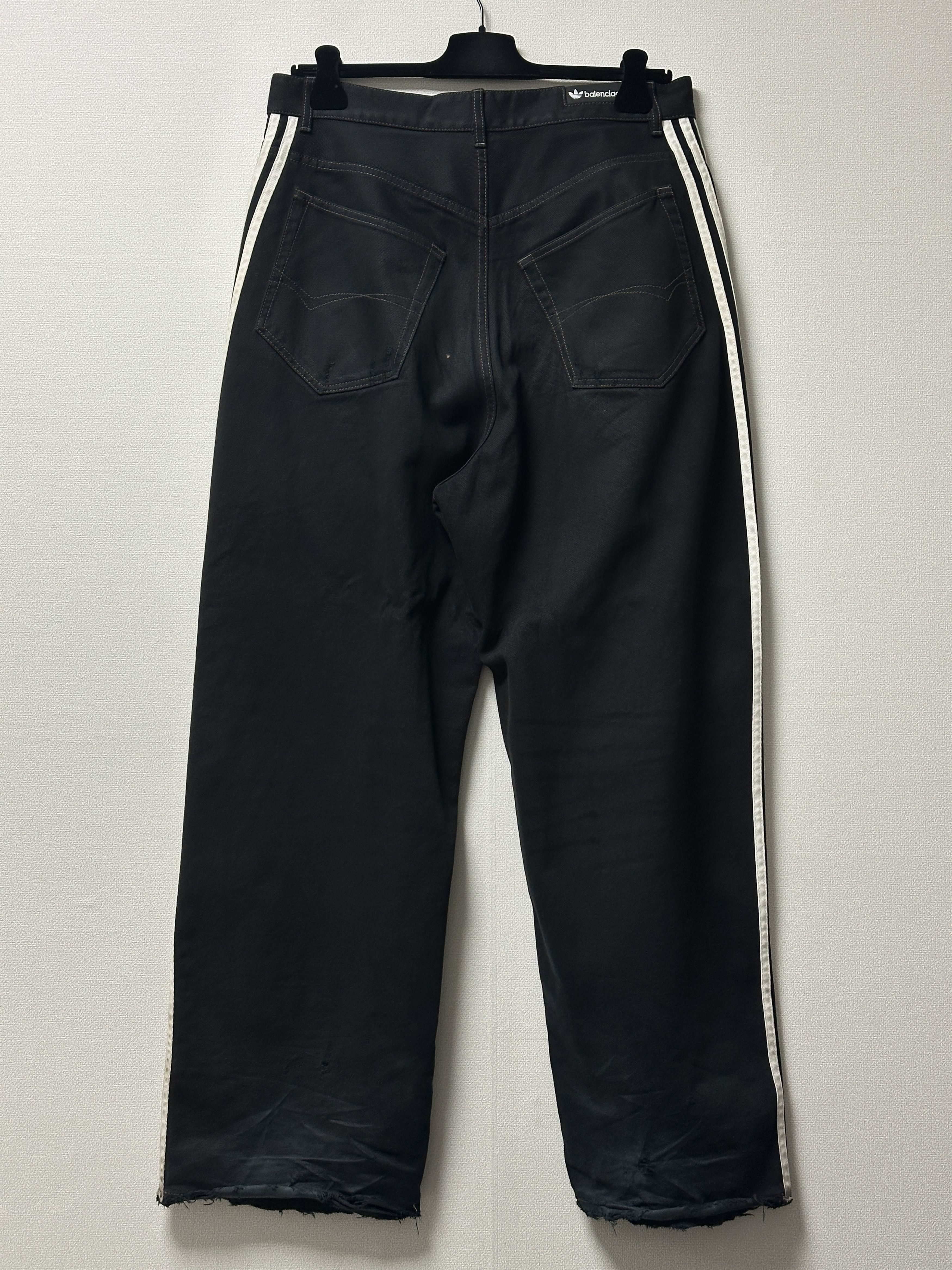 Adidas × Balenciaga Balenciaga X Adidas Large Baggy Jeans Size US 32 / EU 48 - 2 Thumbnail