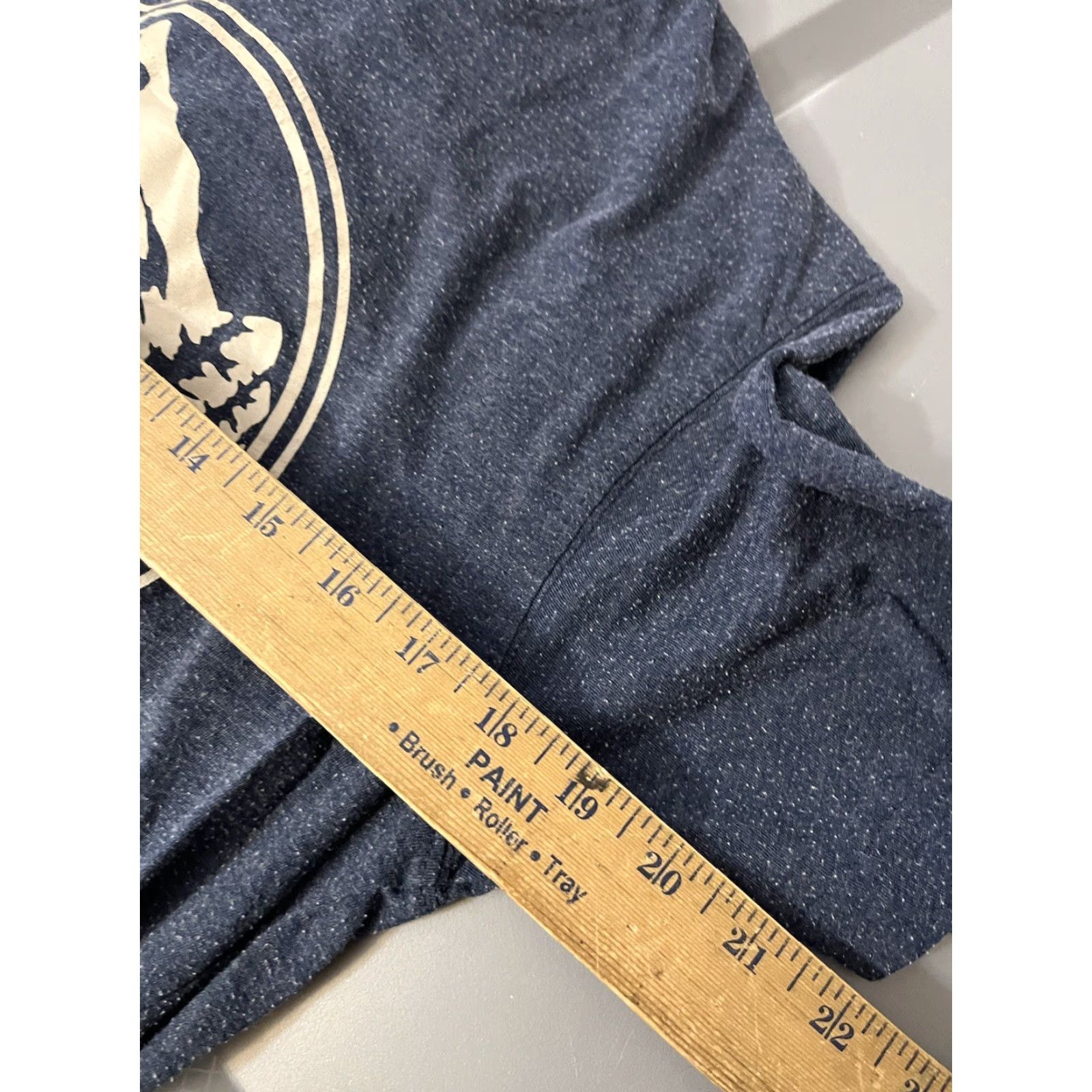 Eddie Bauer Eddie Bauer Mens T-Shirt Small Blue Crew Neck Relaxed Fit Short Sleeve Graphic American Eagle Tee Shirt Size US S / EU 44-46 / 1 - 5 Thumbnail