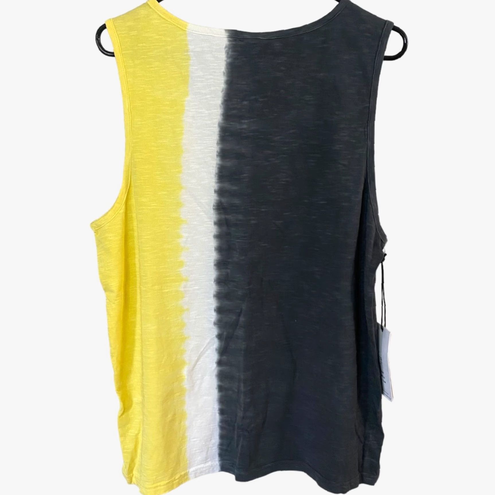 Sovereign Code Sovereign Code Tank Top Athletic Fit Gray White Yellow Tie Dye Men Medium Size US M / EU 48-50 / 2 - 3 Thumbnail