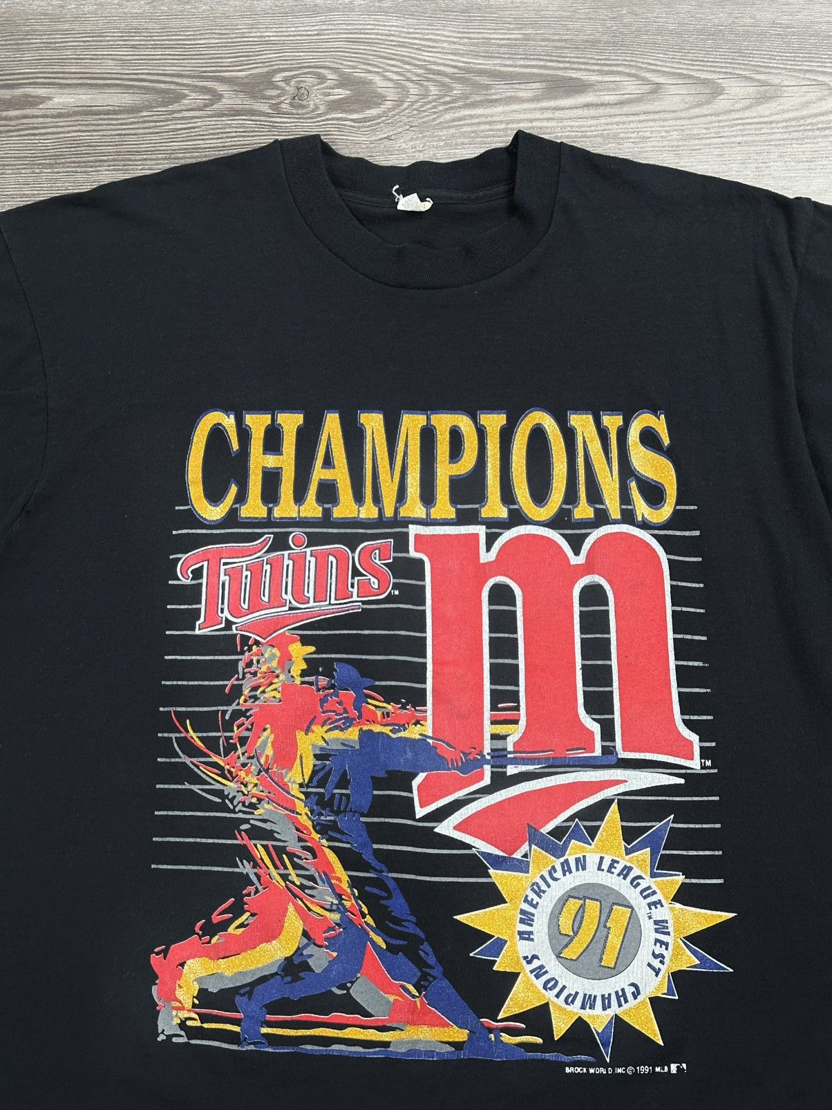 MLB × Vintage Vintage 90’s Minnesota Twins T Shirt Size US L / EU 52-54 / 3 - 2 Thumbnail