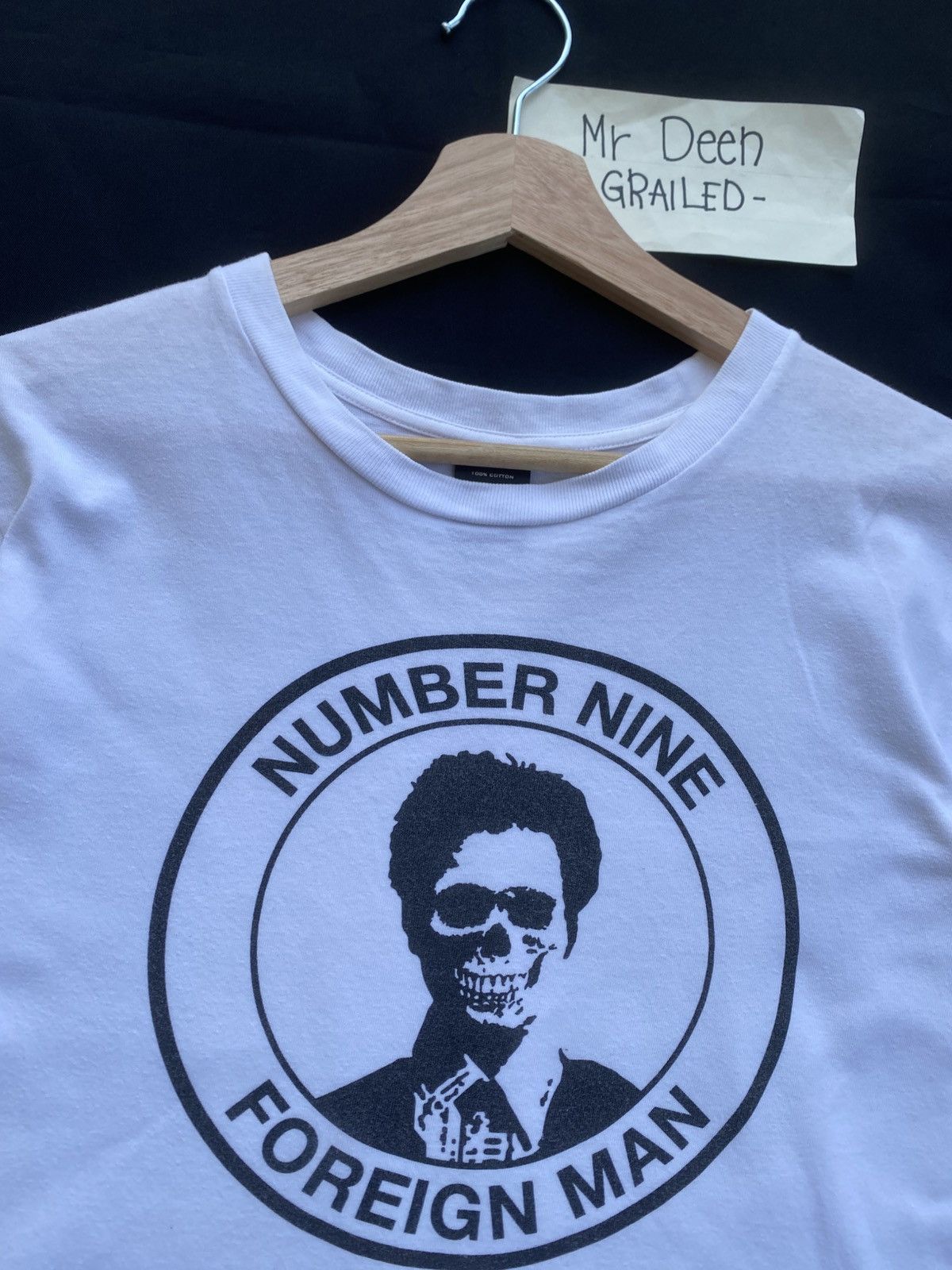 Number (N)ine Rare Number Nine Foreign Man Tshirt Size US M / EU 48-50 / 2 - 9 Thumbnail