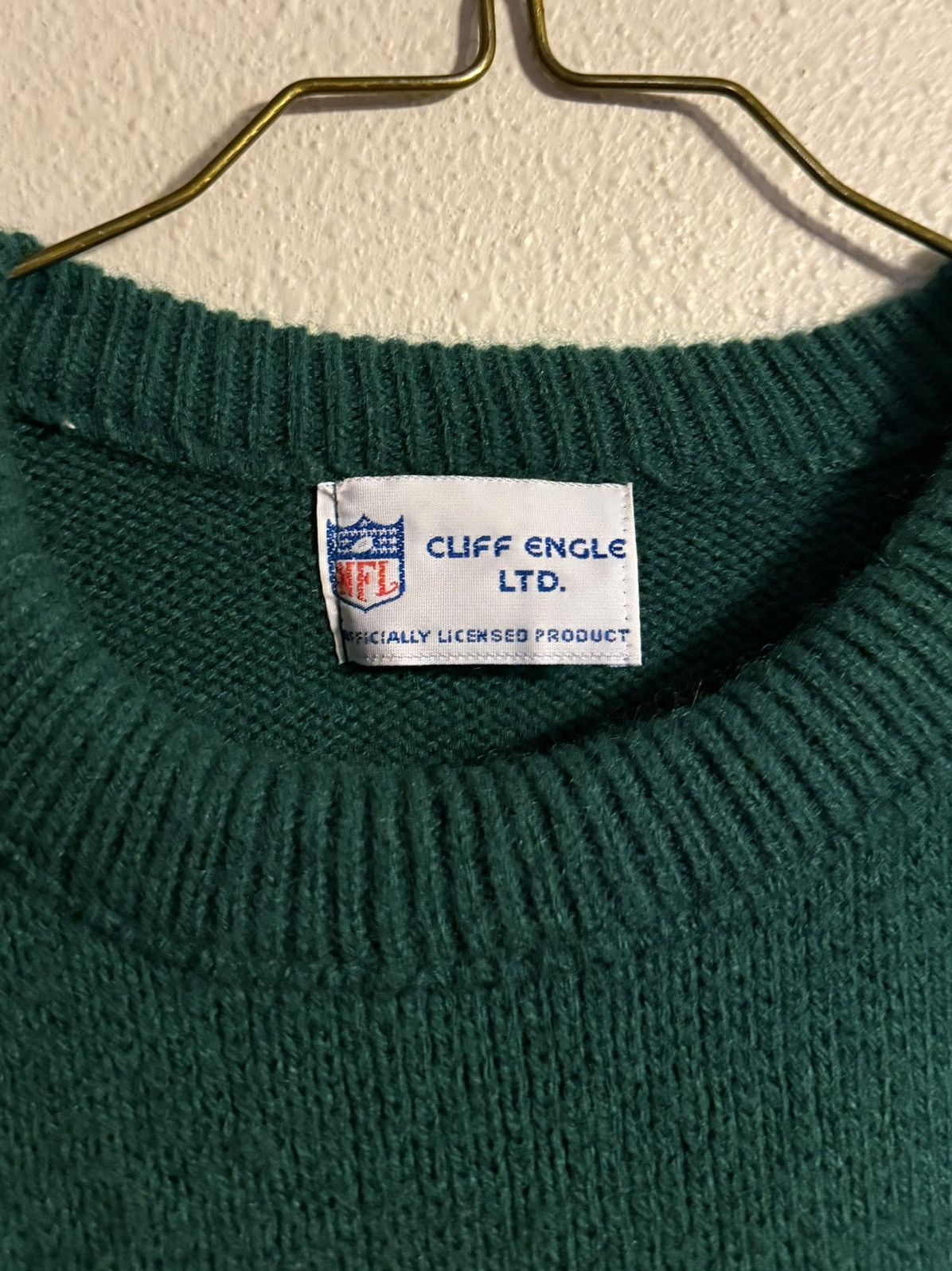 NFL Rare 80s-90s cliff engle packers sweater fits M-L Size US M / EU 48-50 / 2 - 3 Thumbnail