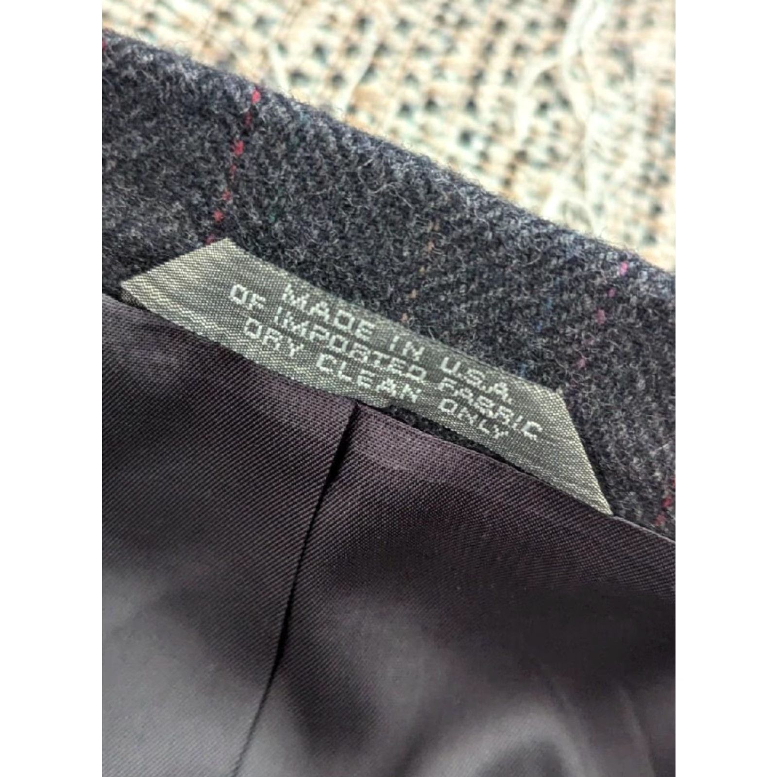 Haggar VINTAGE Haggar Blazer Shor t Sleeve? (note: placeholder) Size 40R - 5 Thumbnail