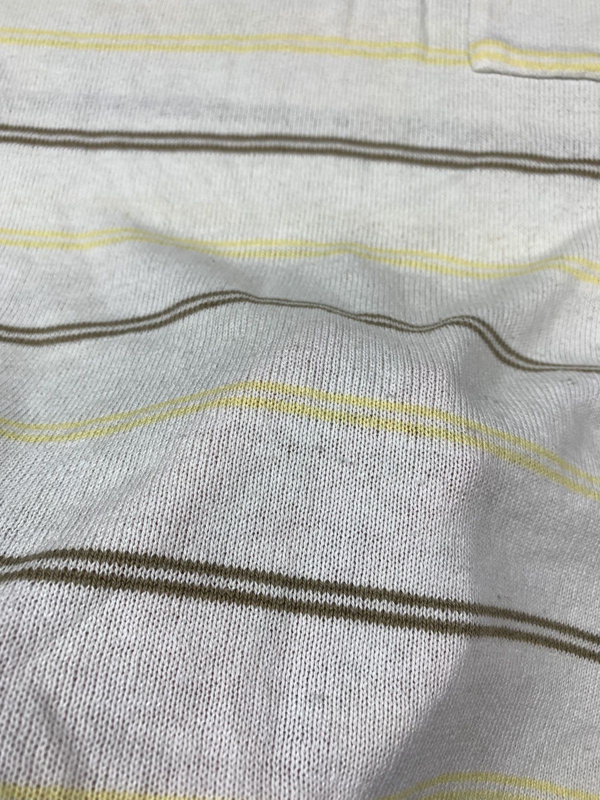 Vintage Vintage 90s Striped golf 1/4 polo tee oldmoney style size M Size US M / EU 48-50 / 2 - 6 Thumbnail