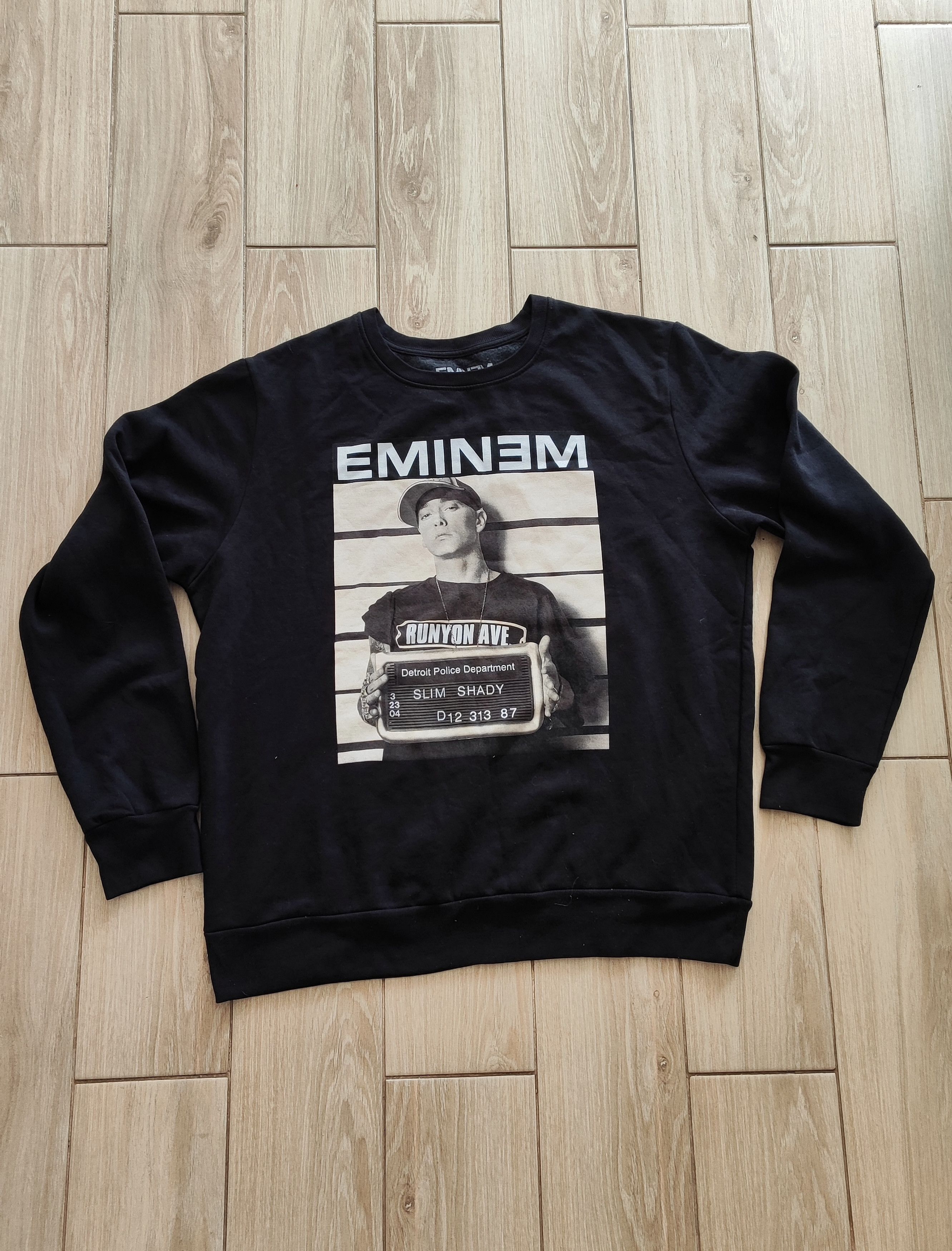 Slim Shady Mugshot Sweatshirt XXL – Eminem 2015
