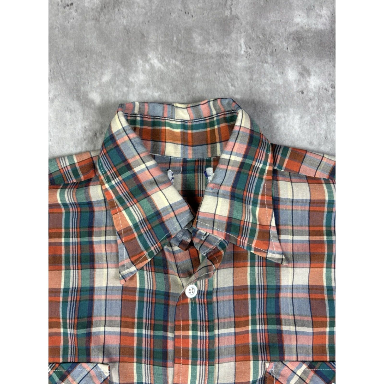 Levi's VINTAGE Levi's Button-Down Plaid Shirt XL Men Long Sleeve Cotton Blue Red 90s Western Retro Casual Size US XL / EU 56 / 4 - 3 Thumbnail