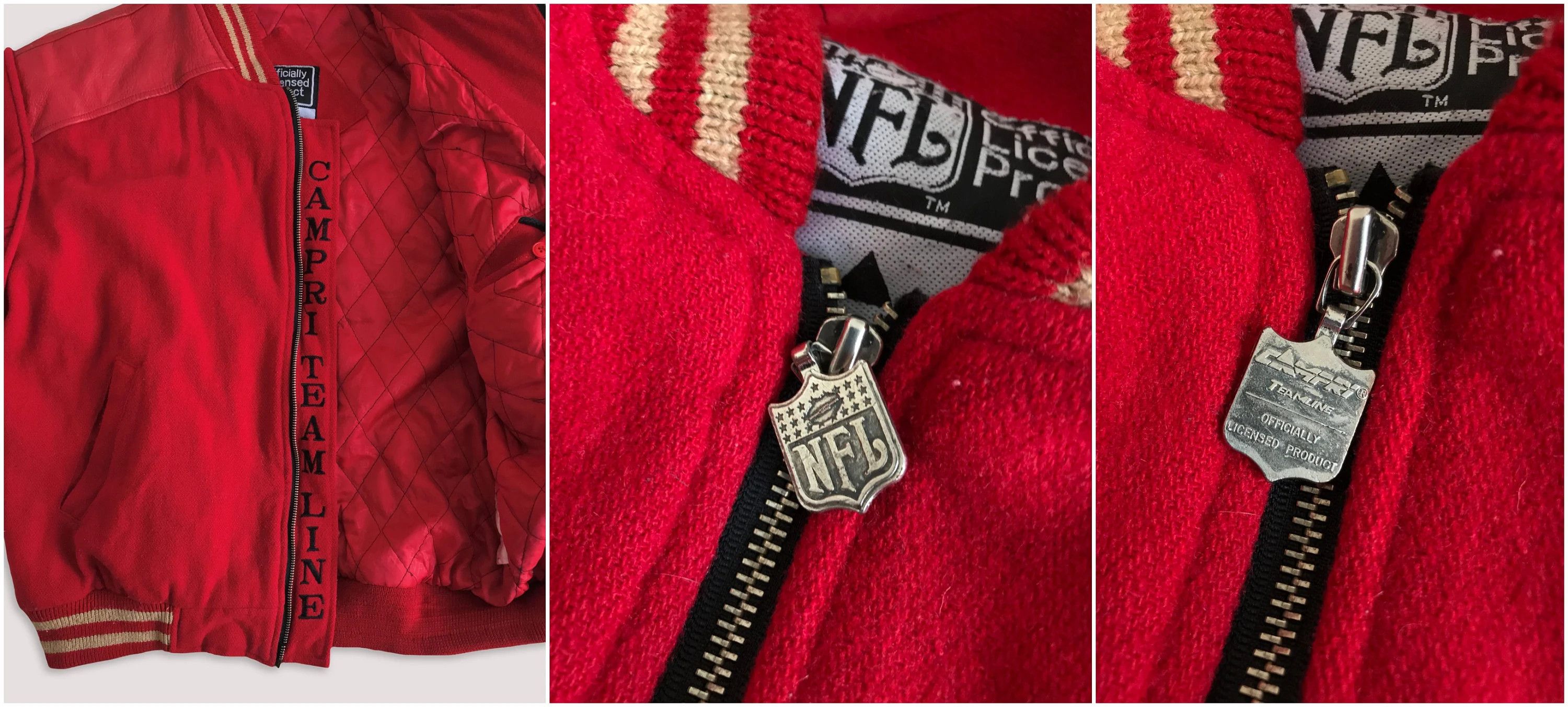 NFL Vintage 1990 SAN FRANCISCO 49ers Jacket Super Bowl Champions Size US L / EU 52-54 / 3 - 9 Thumbnail