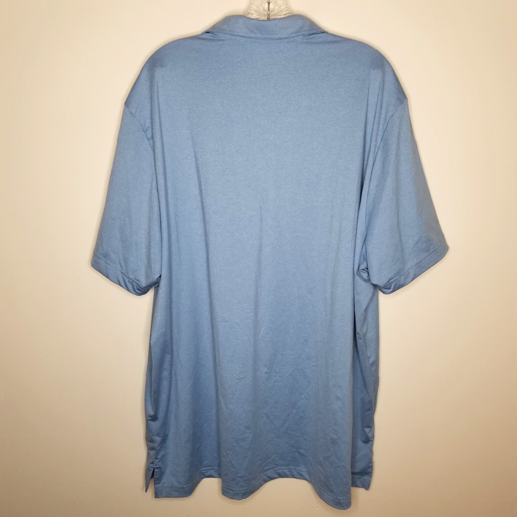 Adidas ADIDAS Polo Shirt Men 2XL Short Sleeve Athletic Blue Polo 2XL Mens Shirt Size US XXL / EU 58 / 5 - 4 Thumbnail