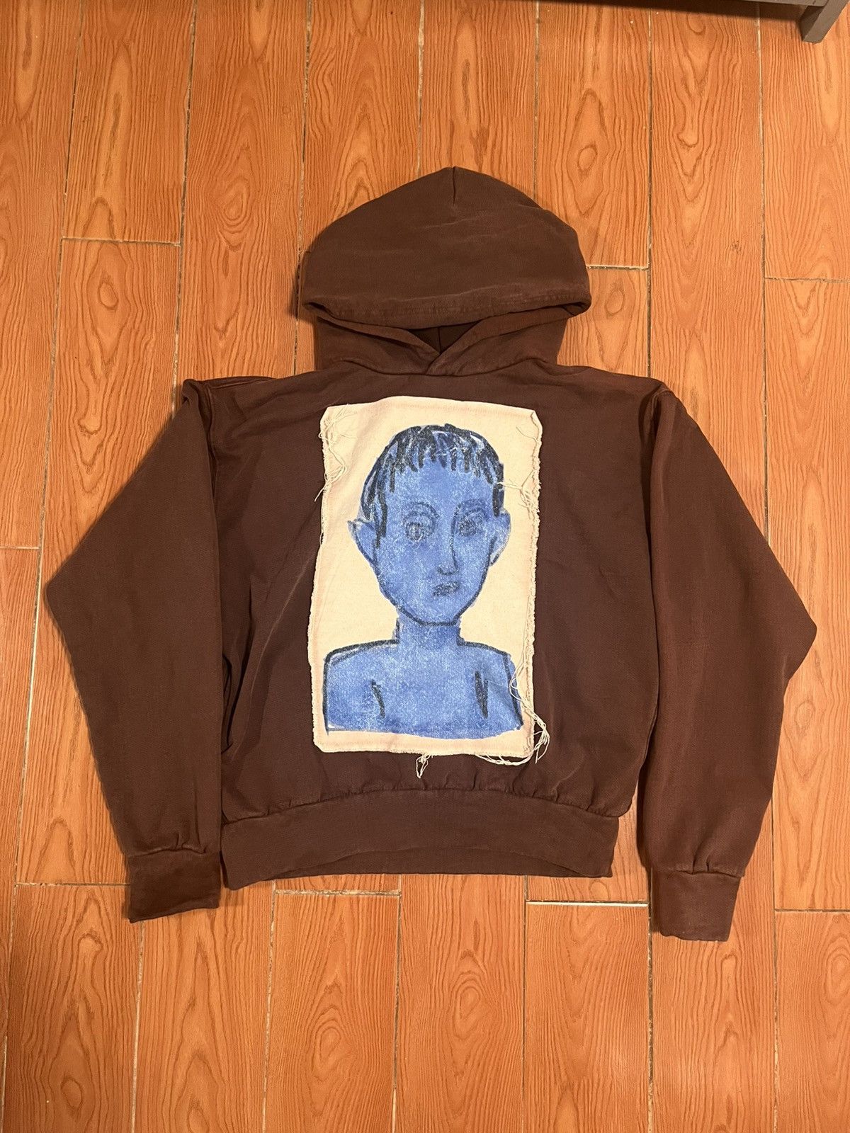 Other Blue boii hoodie styled by Maresean diggs brown vintage RARE Size US M / EU 48-50 / 2 - 2 Thumbnail