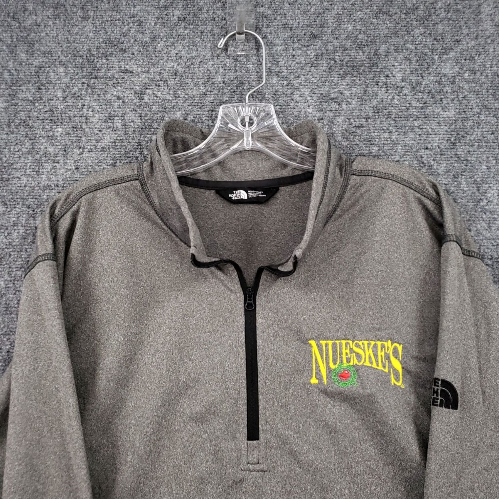 The North Face The North Face Sweater Mens 2XL Gray 1/4 Zip Pullover NF0A3LHB Paced to 2XL Mens Pullover Sweater Gray The North Face 1/4 Zip Mock Neck Logo Pocket Size US XXL / EU 58 / 5 - 3 Thumbnail