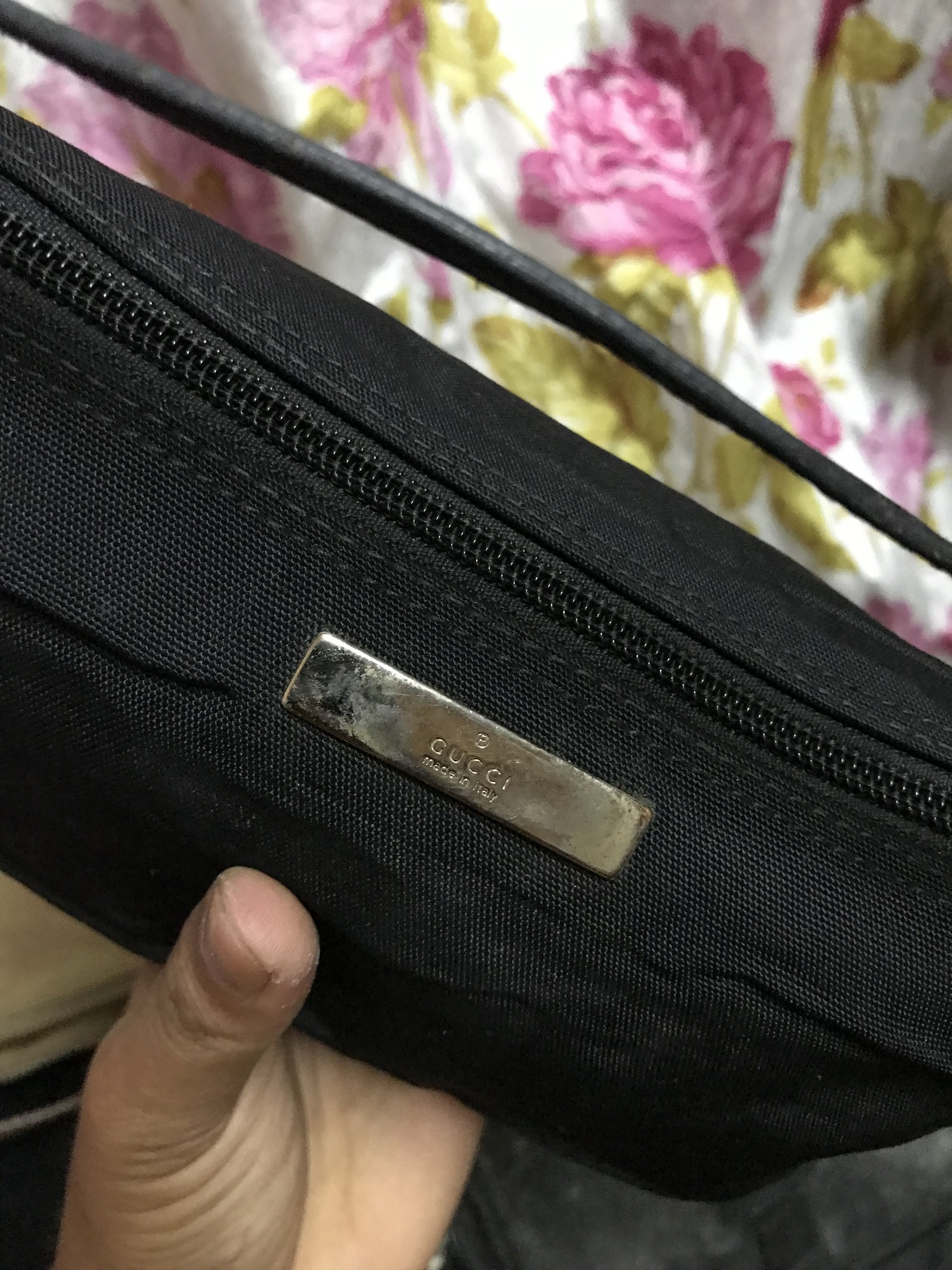 Gucci × Vintage Authentic Black Gucci Ponchete Bag Size ONE SIZE - 5 Thumbnail