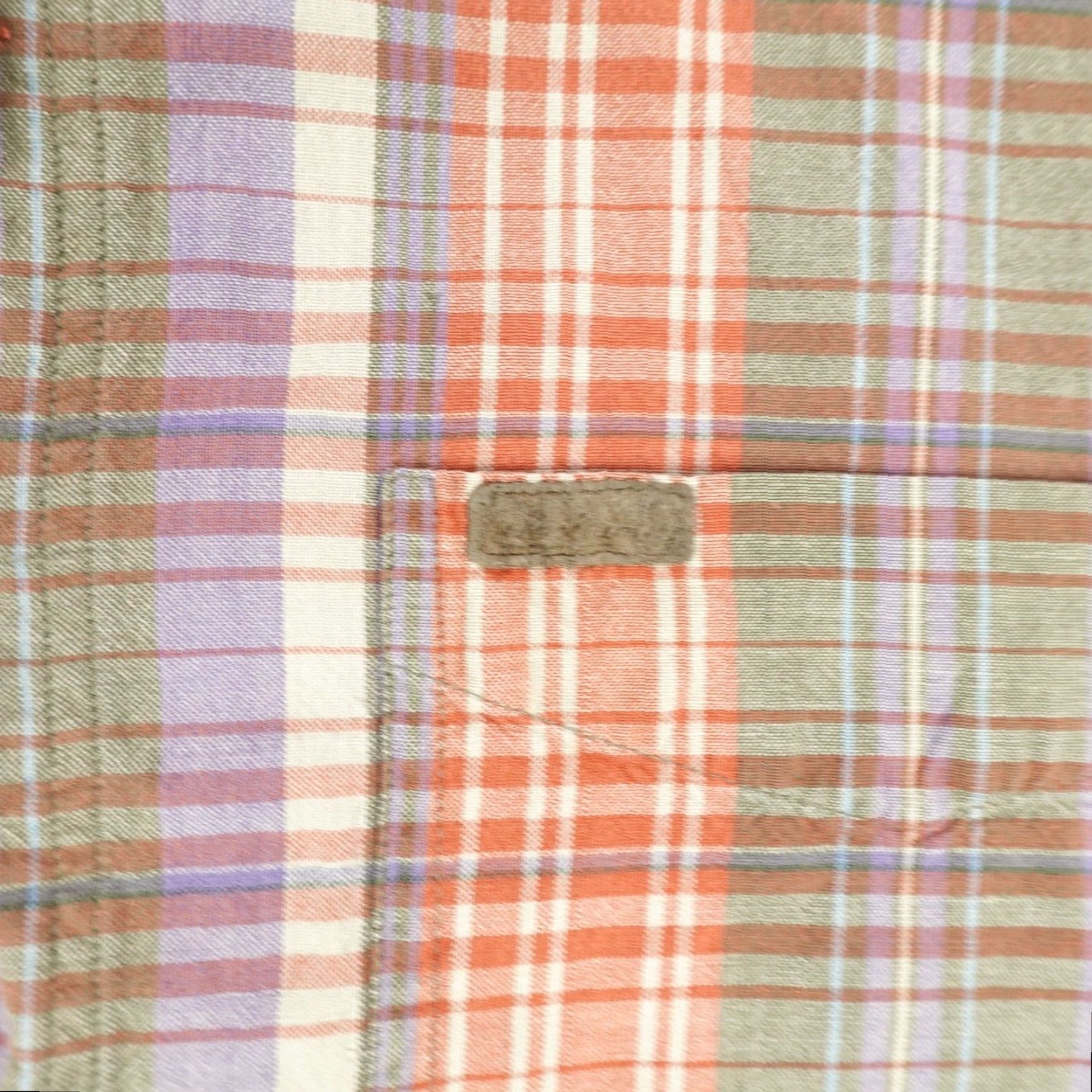 Vintage Woolrich Shirt Mens XL Tall Plaid Button-Up Casual Work Short Sleeve Cotton Flannel Button-Down Collar Outdoor Pockets Size US XL / EU 56 / 4 - 3 Thumbnail