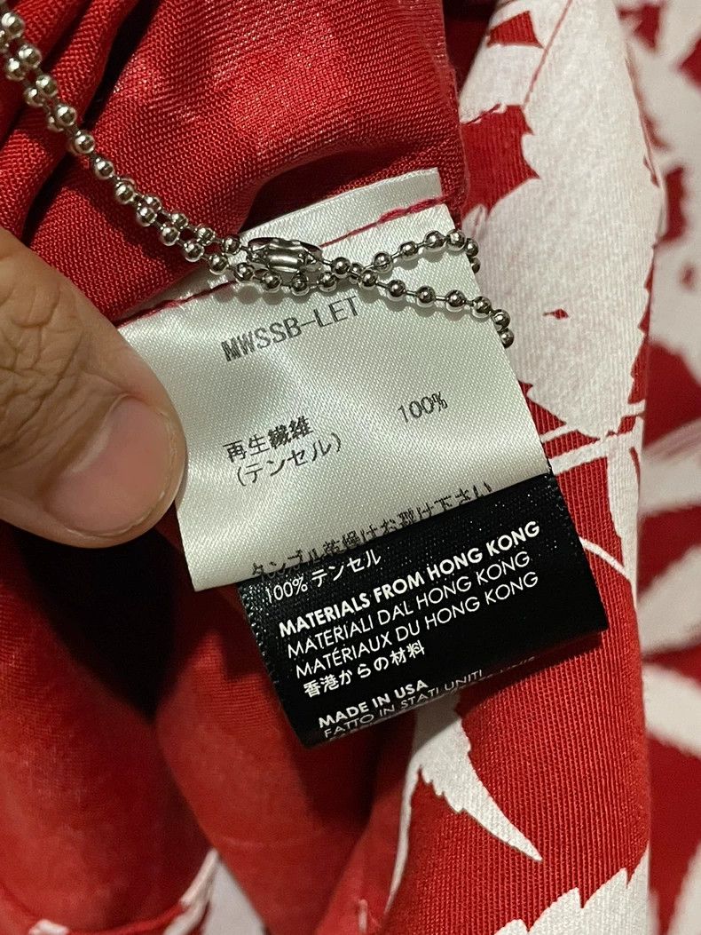 Amiri Amiri Maple leaf short-sleeved shirt 2501-Nextarrow Size US M / EU 48-50 / 2 - 5 Thumbnail