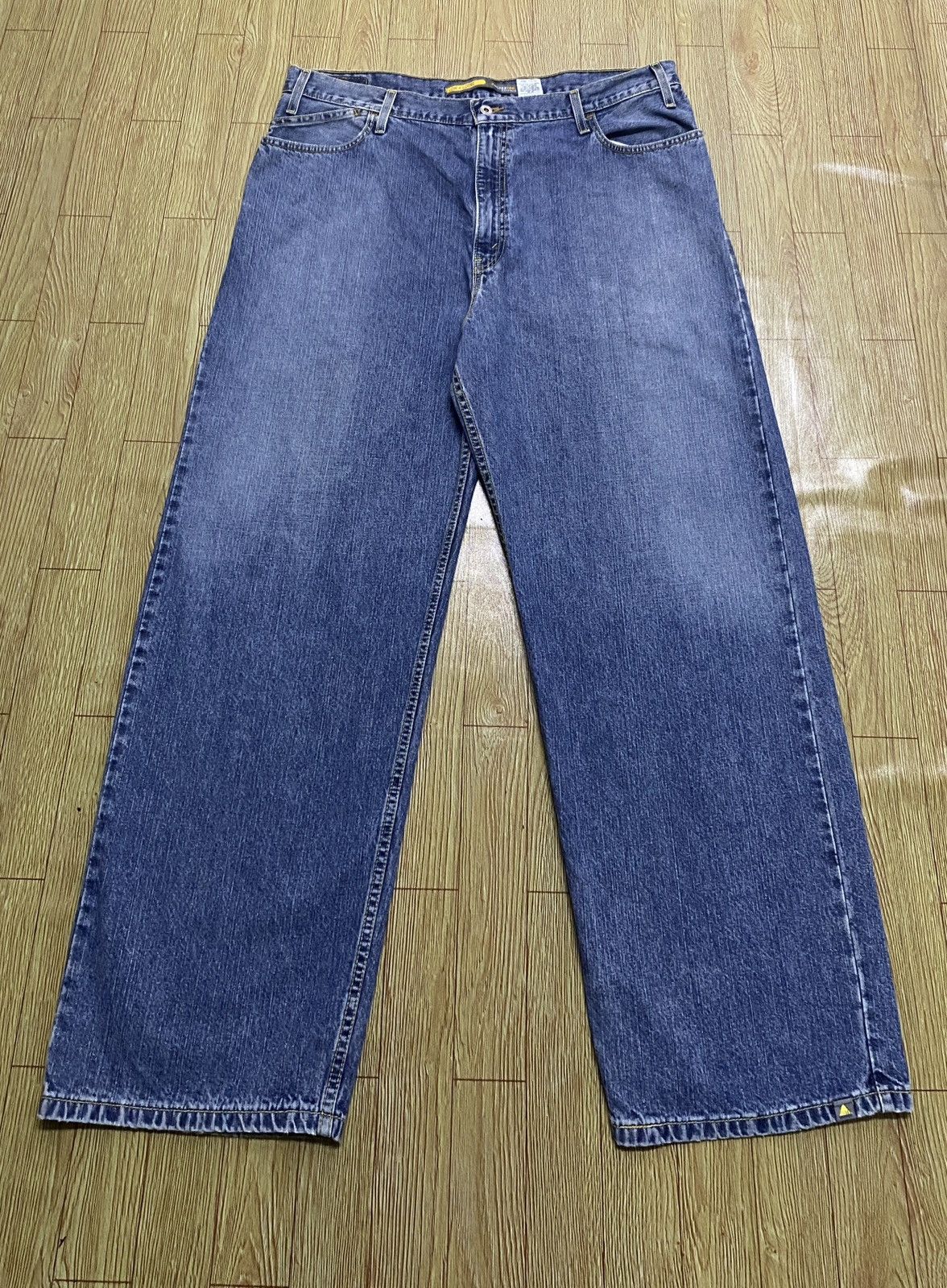 Levi's Rare Design Vintage Brand Levis SilverTab Loose Jeans 2000s Size US 40 / EU 56 - 1 Thumbnail