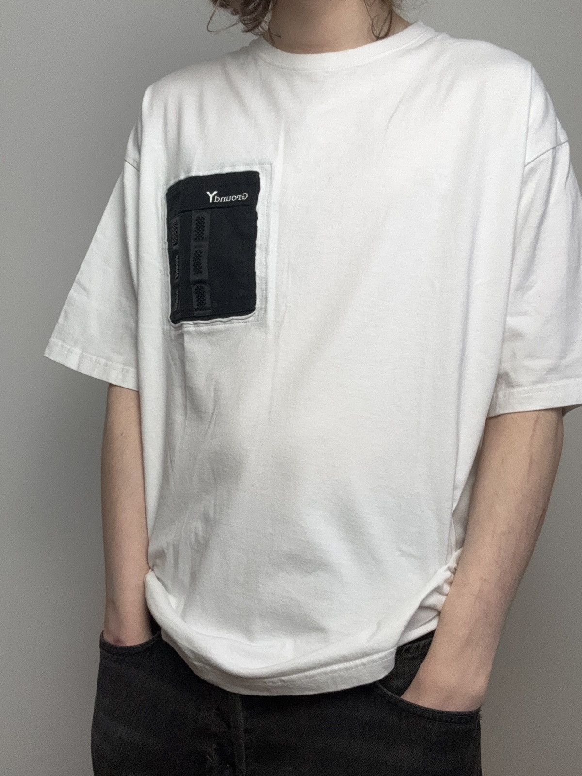 Ground Y GroundY by Yohji Yamamoto tee Japanese Designer Y-3 YS Size US XL / EU 56 / 4 - 12 Thumbnail