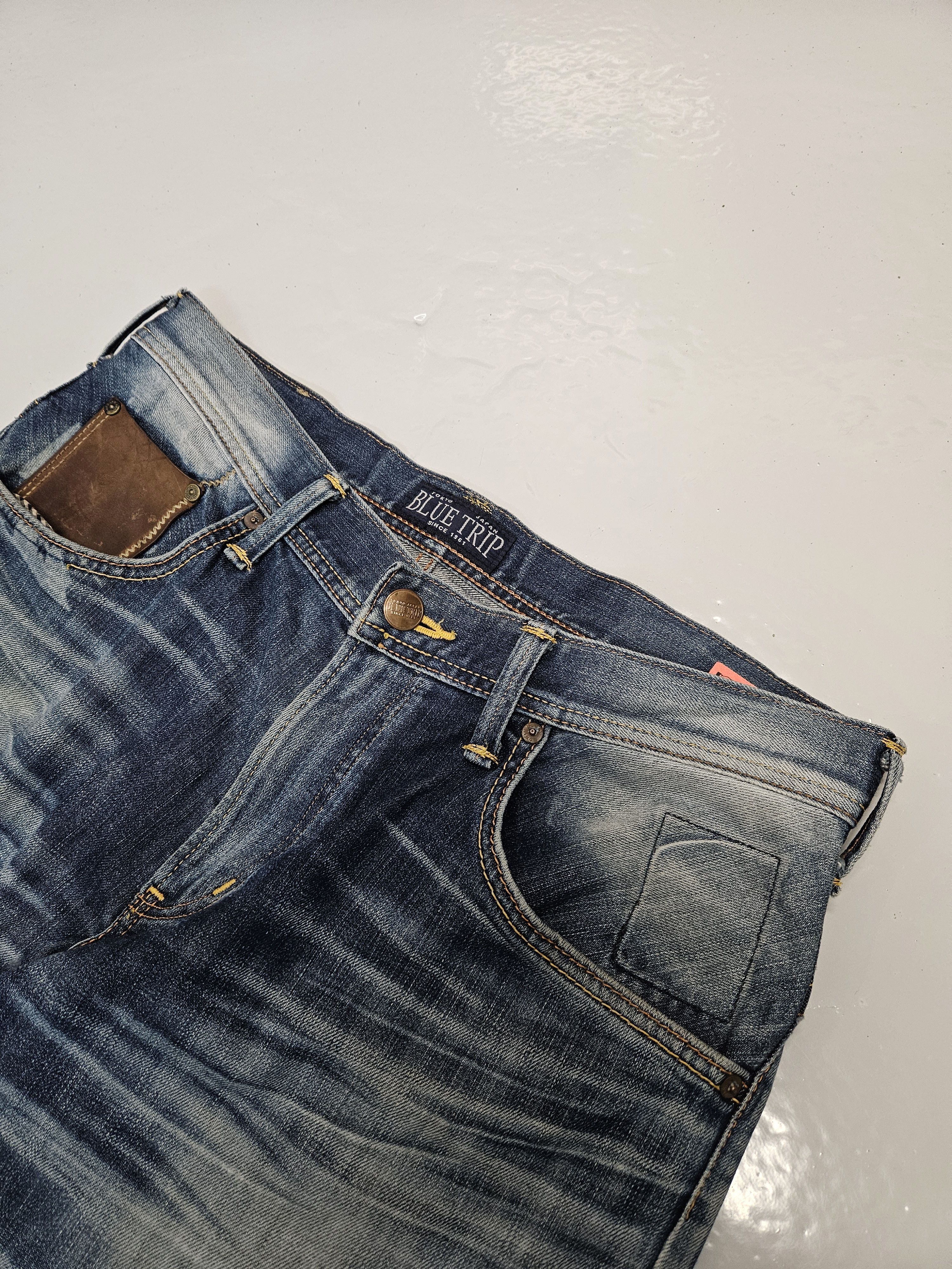 Edwin Edwin blue trip distressed washed bootcut denim Size US 34 / EU 50 - 5 Thumbnail