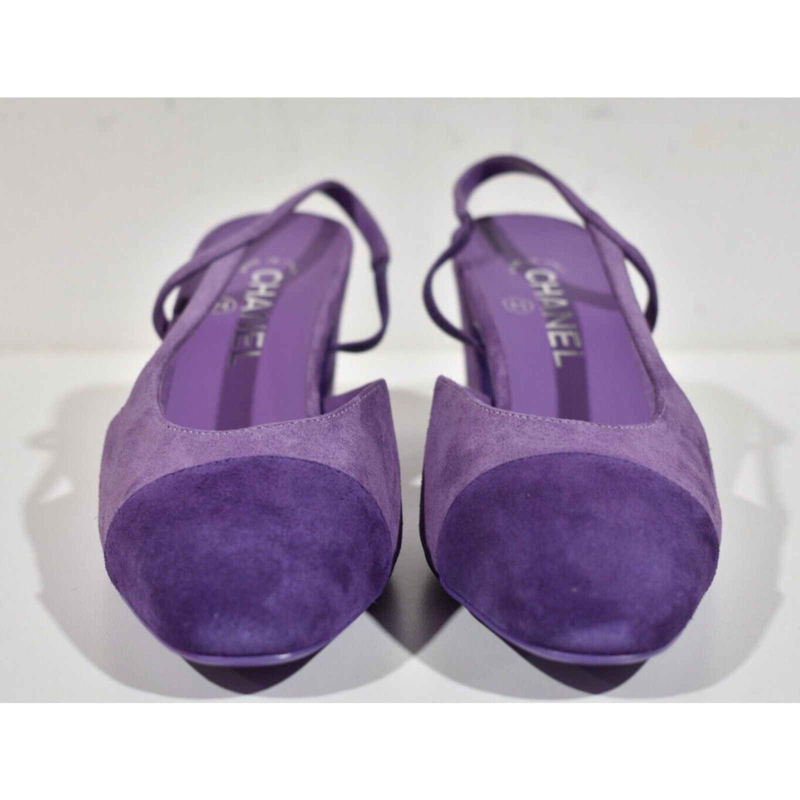 Chanel 23S Mademoiselle Coco Sling Slingback Sandal Block Heel 40.5 Size US 10.5 / IT 40.5 - 6 Thumbnail