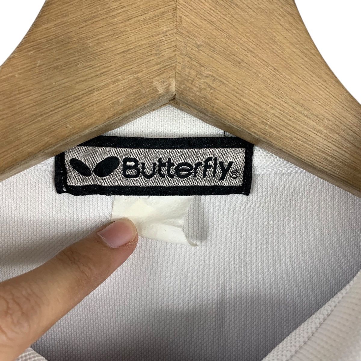 Vintage Vintage BUTTERFLY JAPAN Abstract Table Tennis Jersey Polo Size US M / EU 48-50 / 2 - 7 Thumbnail