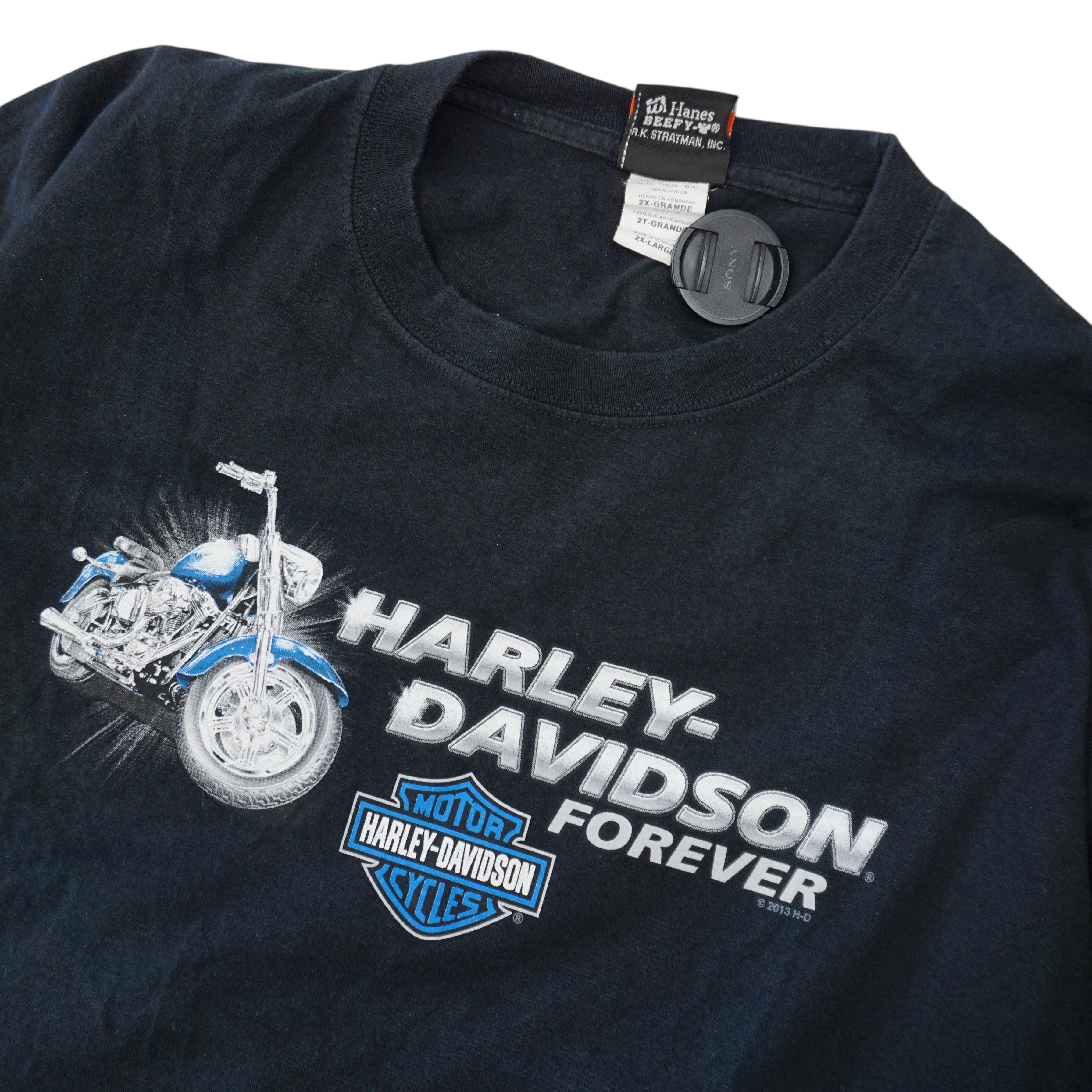 Harley Davidson Archive Harley-Davidson Motorcycles Graphic Tee Size US XXL / EU 58 / 5 - 2 Thumbnail