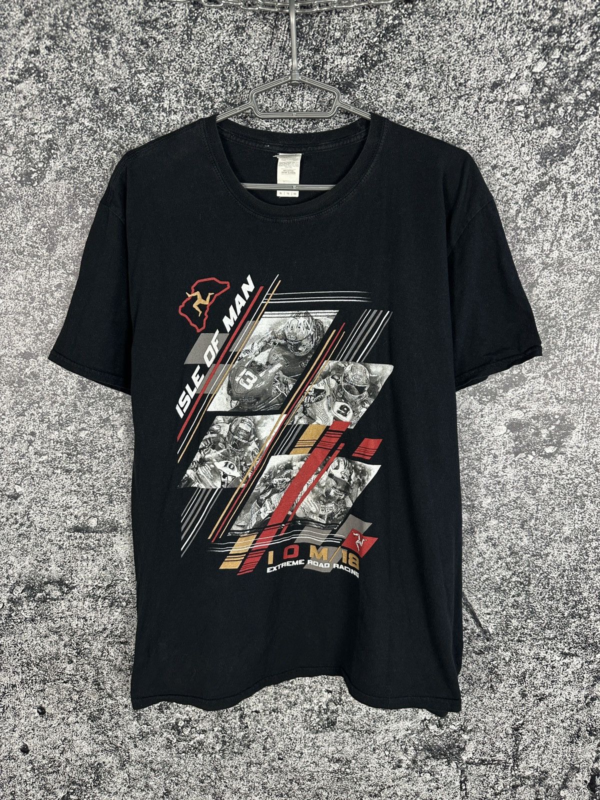 Vintage Isle Of Man Extreme Road Racing T-Shirt Motorcycles Moto XL Size US XL / EU 56 / 4 - 1 Thumbnail